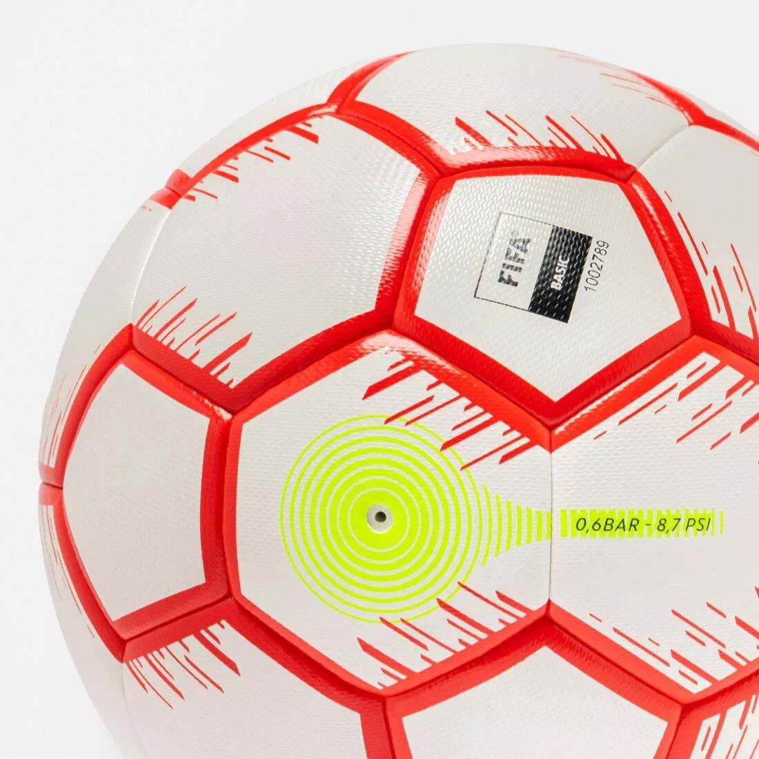Hybrid Futsal Ball - Size 4, White, No Color, large image number 3
