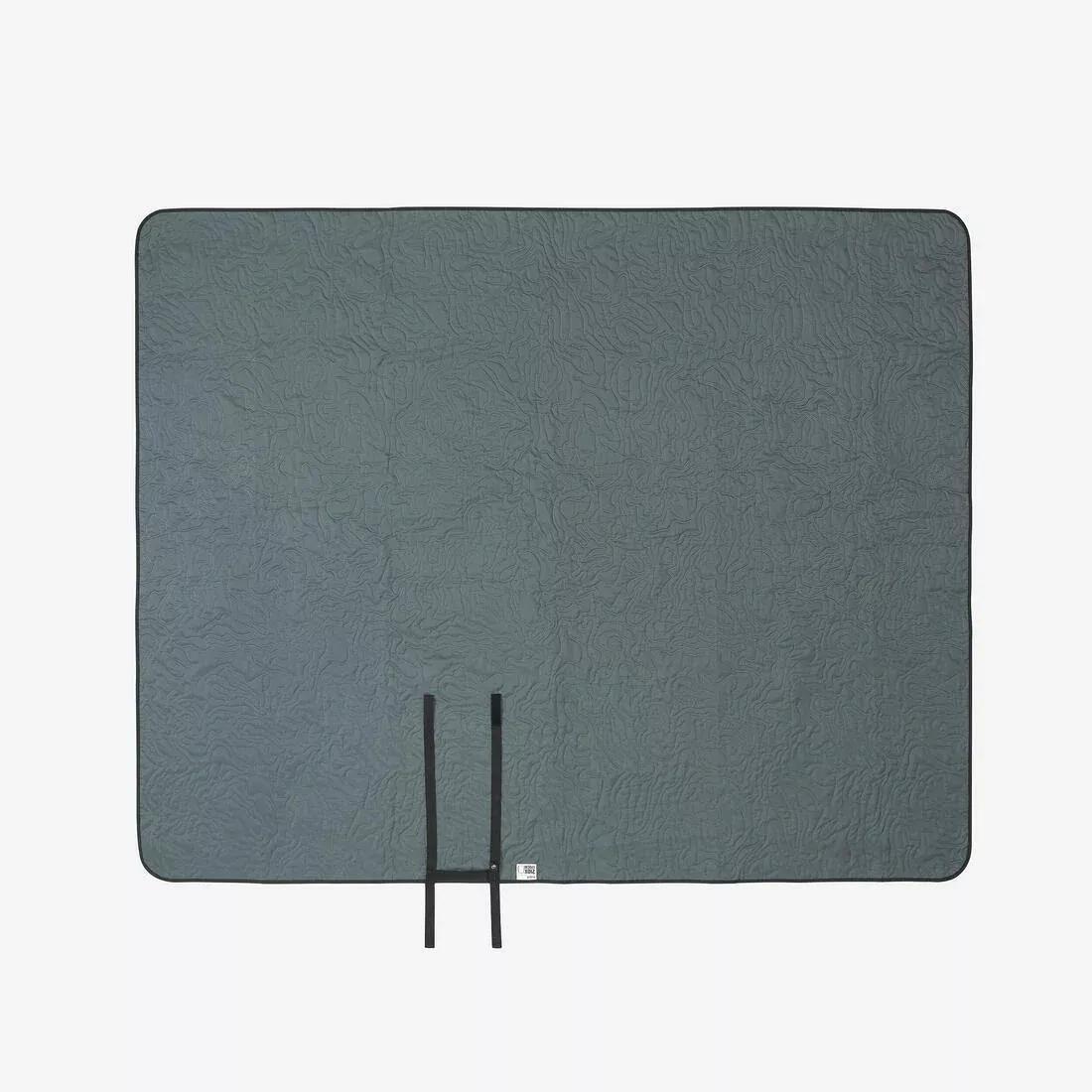XL Comfort Blanket For Picnicking And Camping - 210 cm X 170 cm, Green, No Color, large image number 1