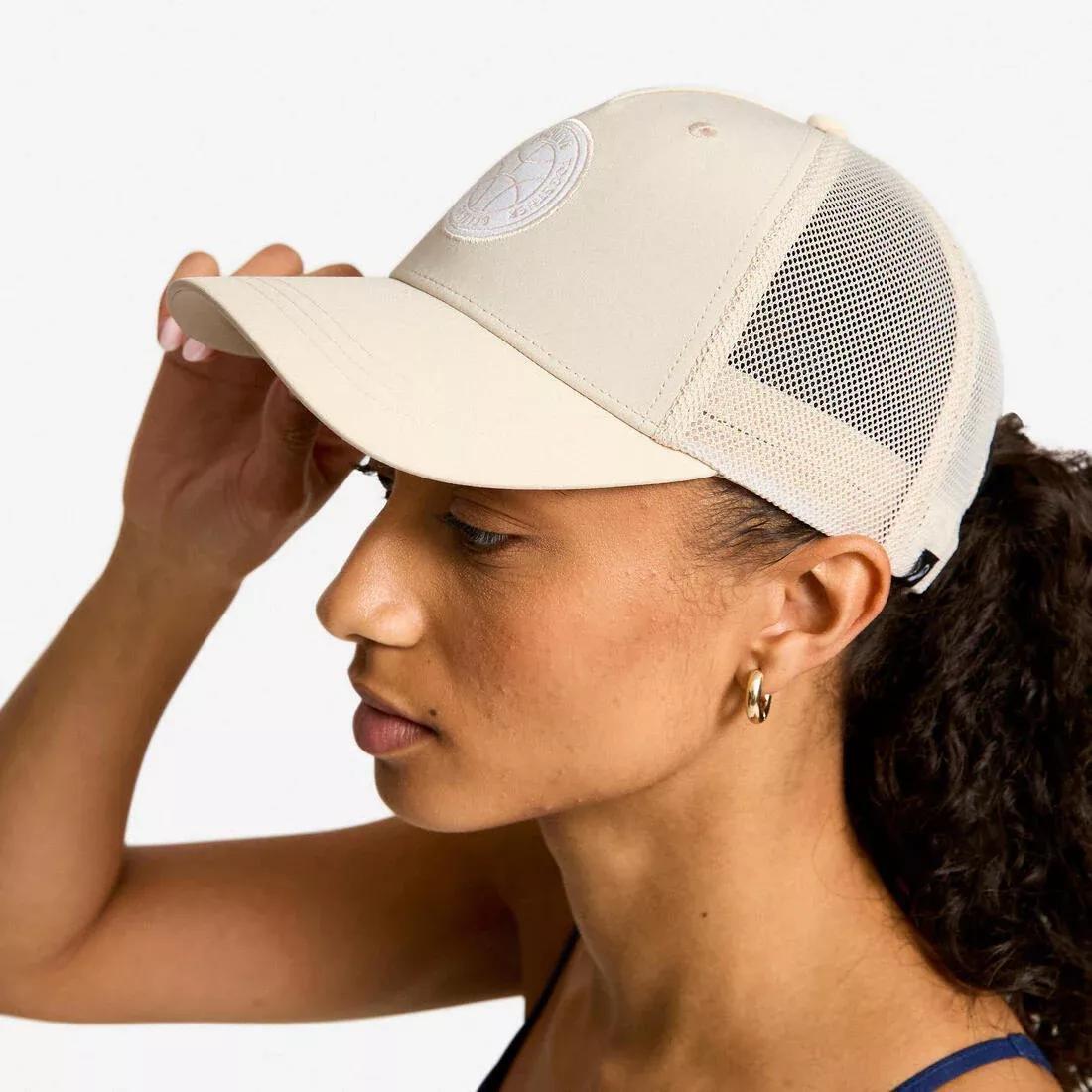 Unisex Fitness Cap, Beige, No Color, large image number 3
