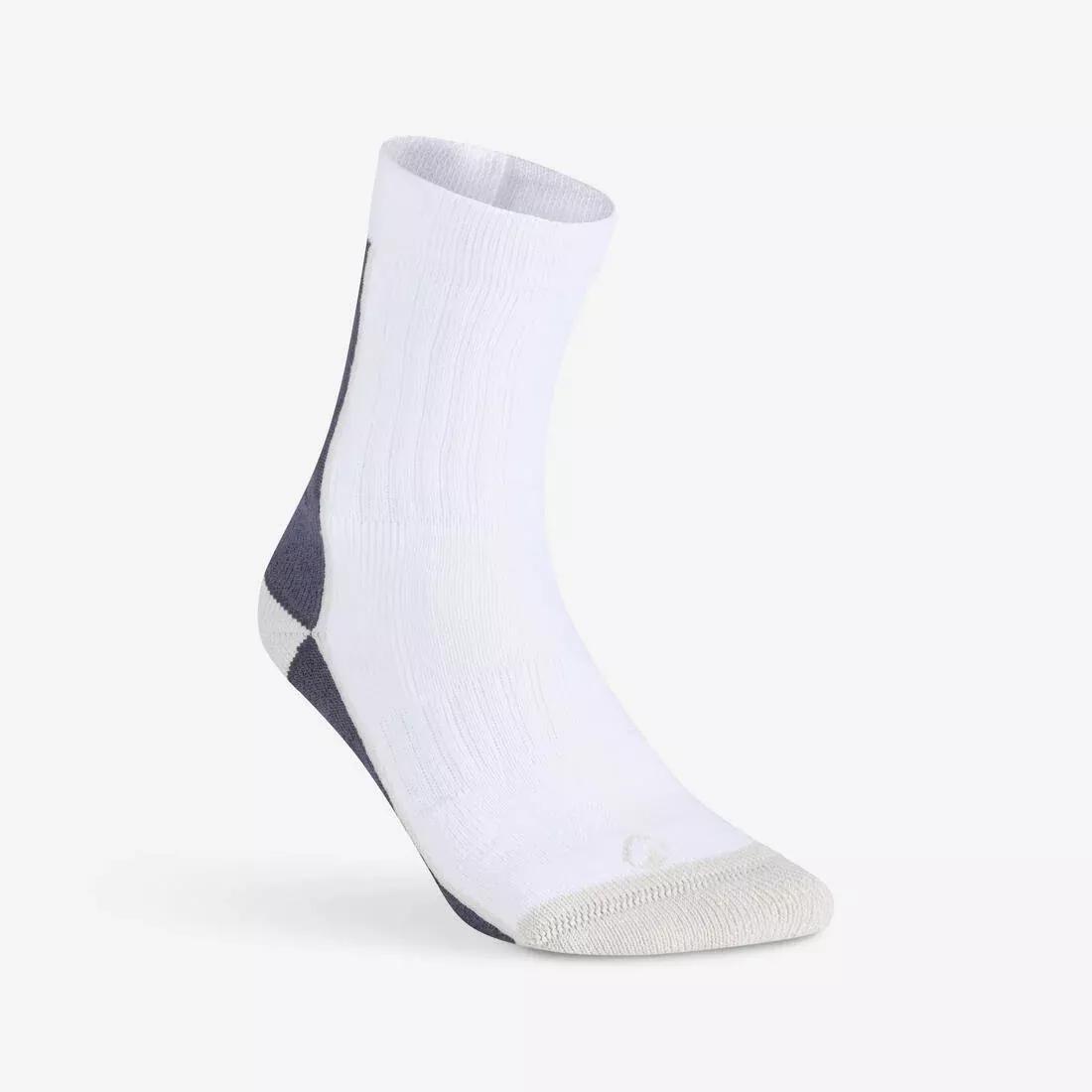 High Tennis Crew Socks Tri-Pack - RS 500, White, No Color, large image number 8