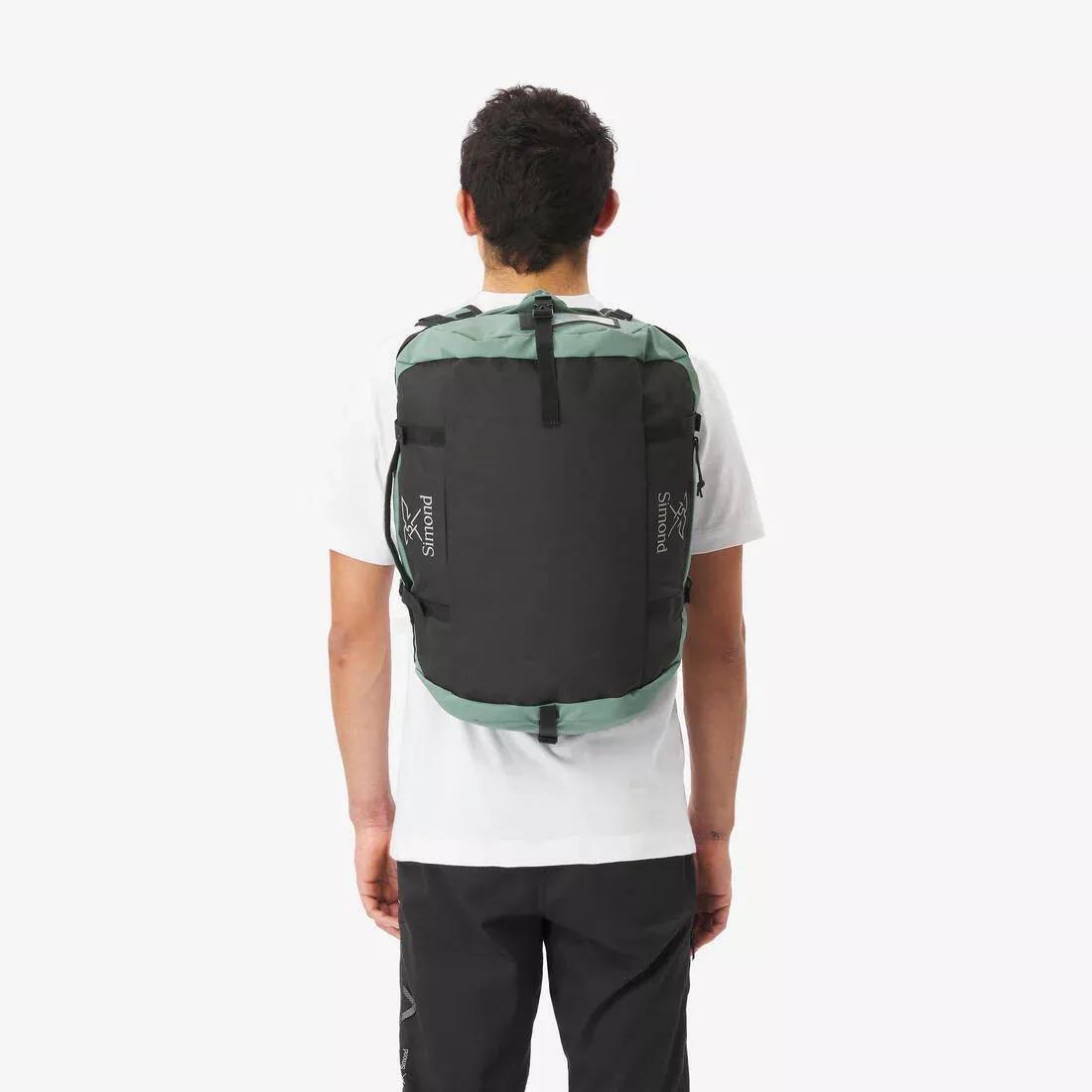 Duffle Carry Bag 30/40 L - EXTEND, Black, No Color, large image number 3