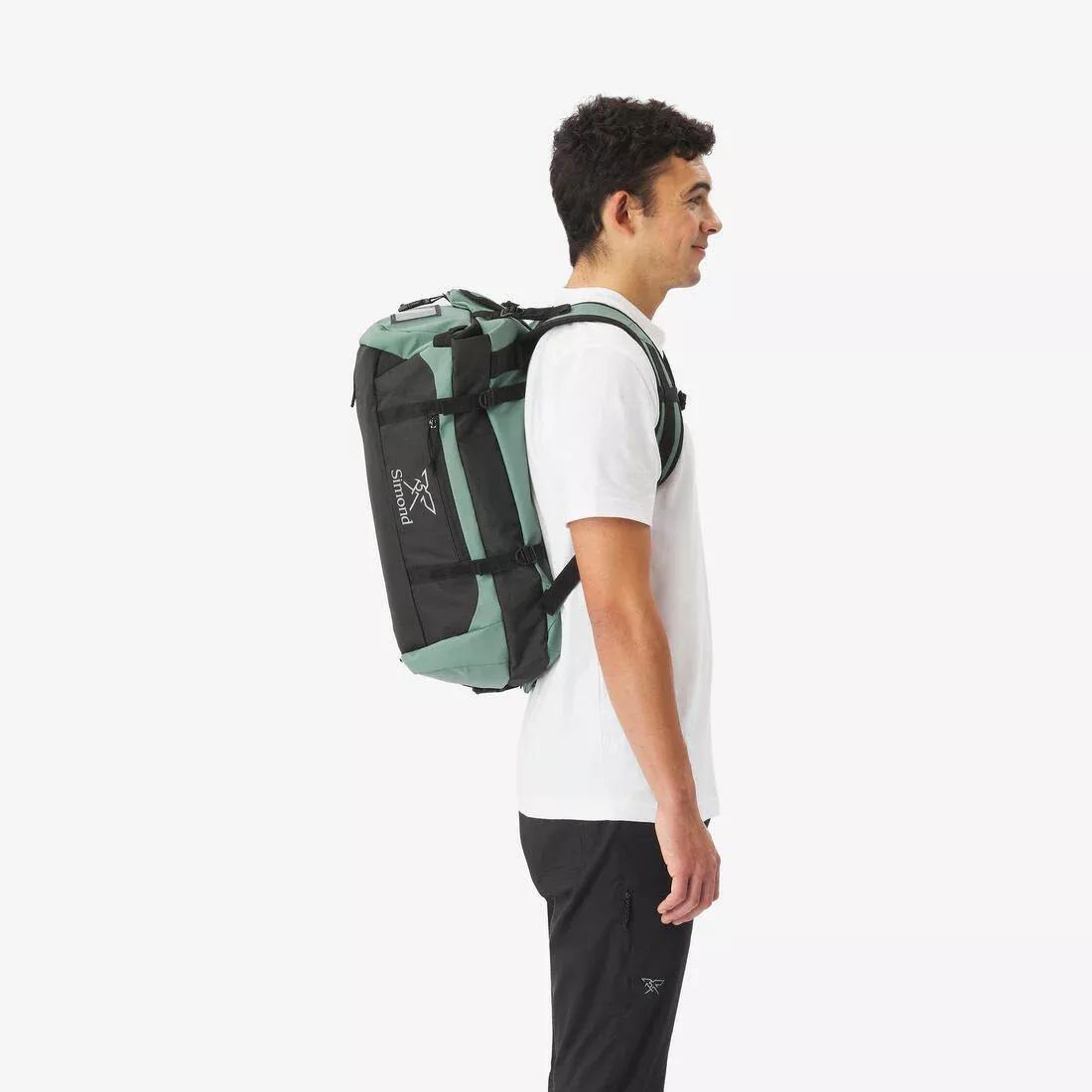 Duffle Carry Bag 30/40 L - EXTEND, Black, No Color, large image number 7