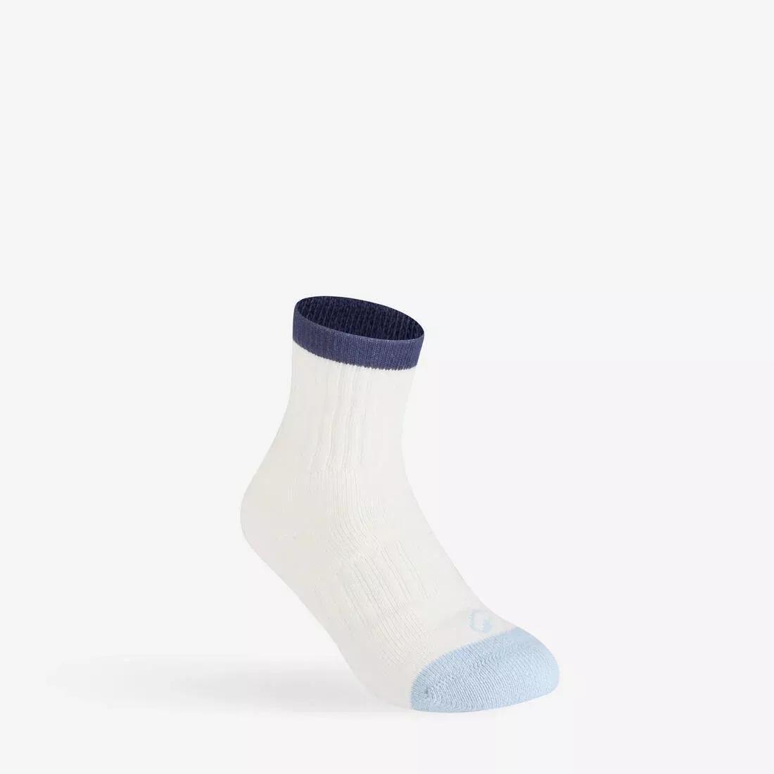 Kids High Tennis Socks - RS 500 Tri-Pack, White, No Color, large image number 4