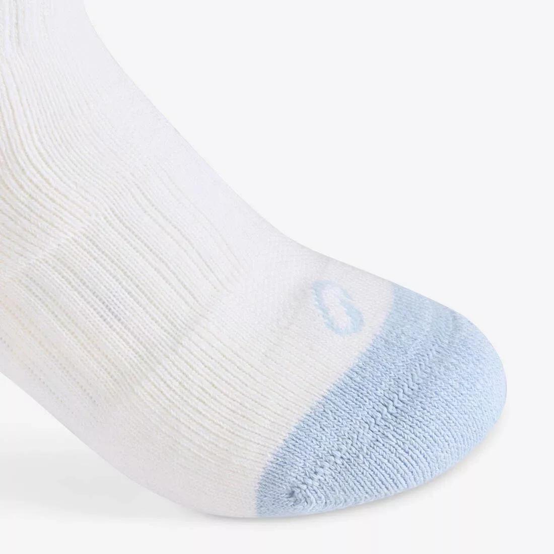 Kids High Tennis Socks - RS 500 Tri-Pack, White, No Color, large image number 8
