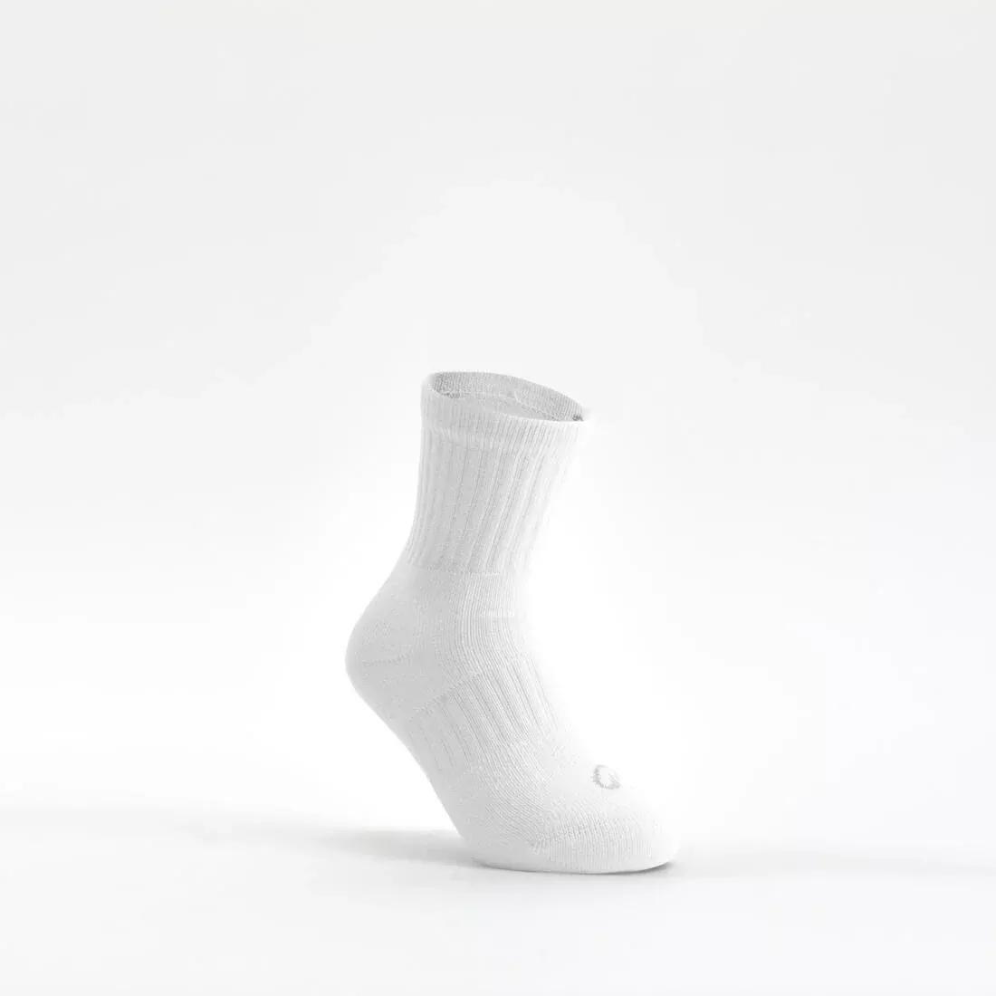 Kids High Tennis Socks - RS 500 Tri-Pack, White, No Color, large image number 10