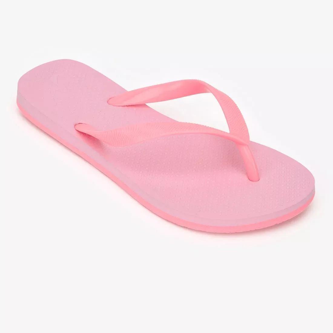 Kids Girls Flip-Flops - 500, Pink, No Color, large image number 1