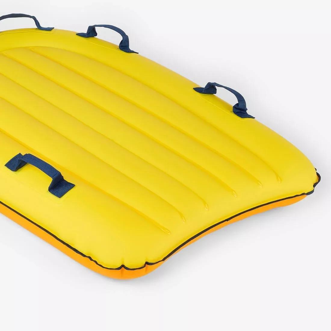 Tandem Inflatable Bodyboard, Yellow, No Color, medium