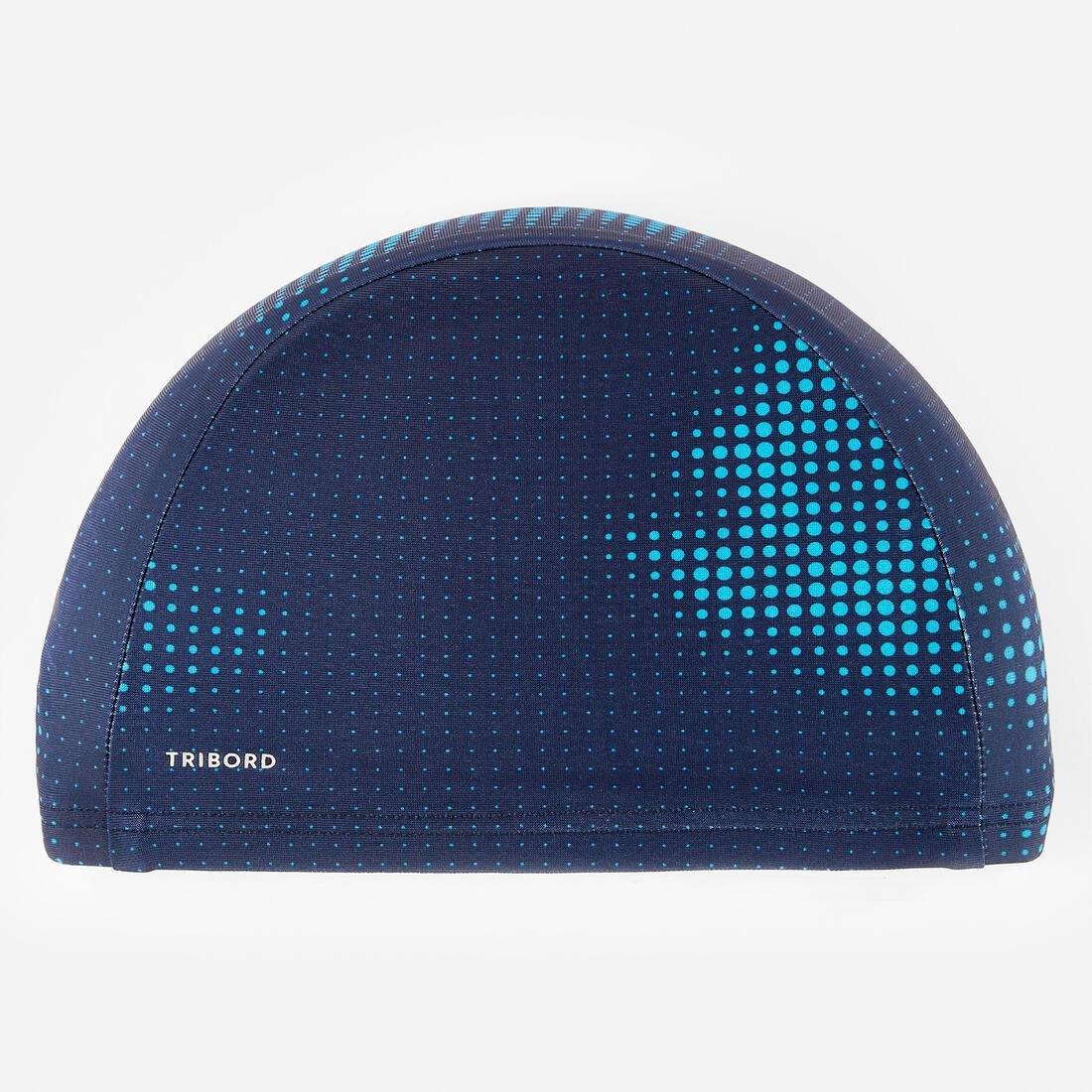 Mesh swimming cap - Printed fabric - Size S - Pantai, Blue, No Color, large image number 5
