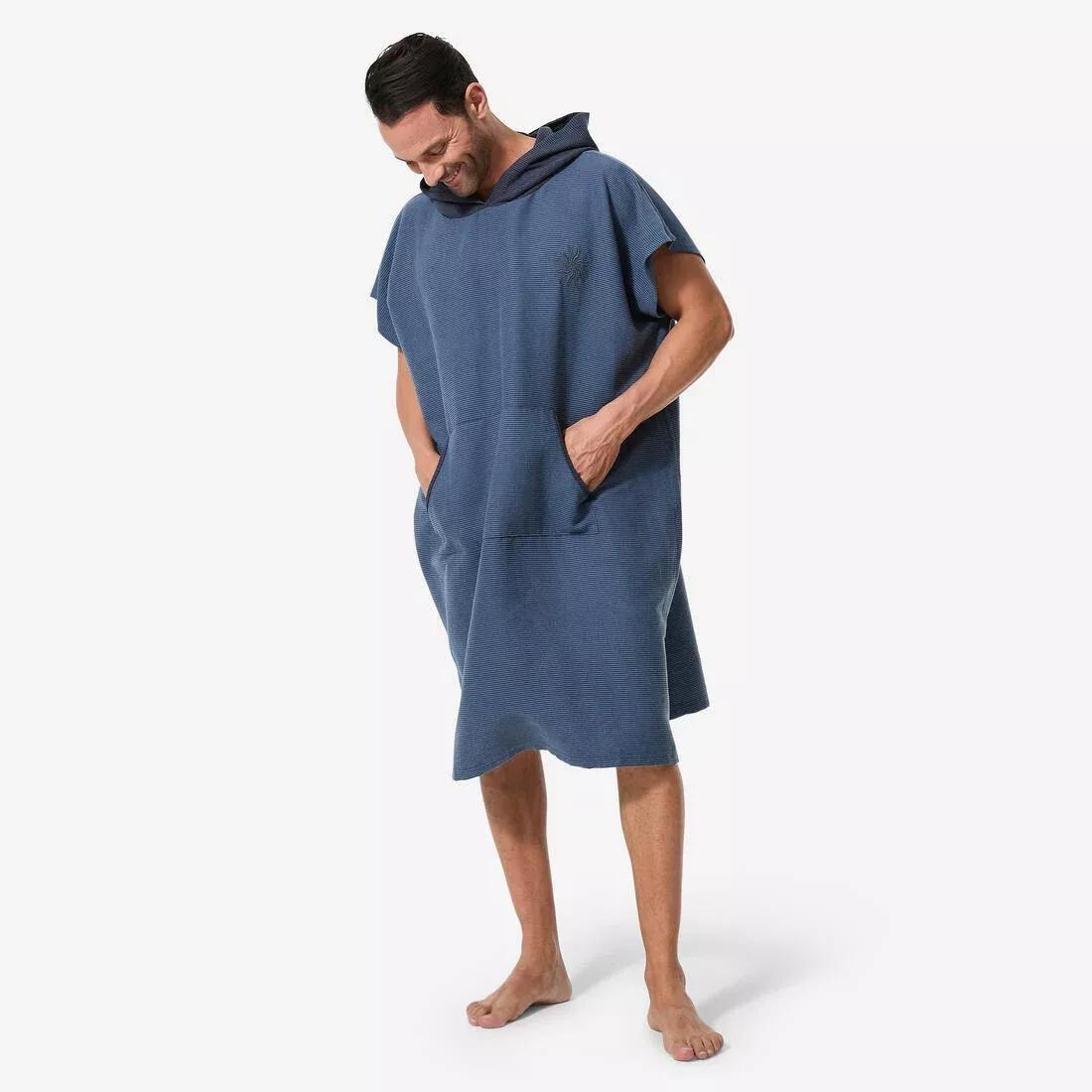 Microfibre Surf Poncho - 150, Blue, No Color, large image number 0