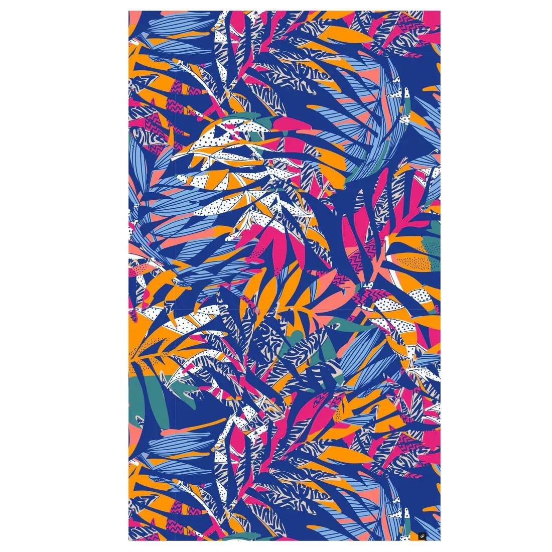 Towel L Print Street 145X85 cm, Blue, No Color, large image number 1