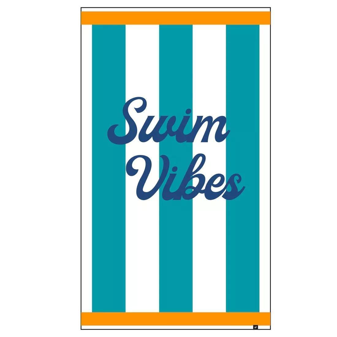 Towel L Print Street 145X85 cm, Blue, No Color, large image number 3