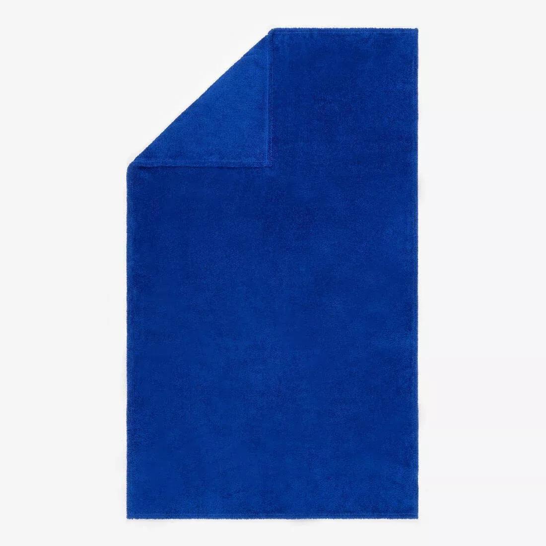 Ultra-Soft Microfibre Towel Size L 80 x 130 cm, Blue, No Color, large image number 0