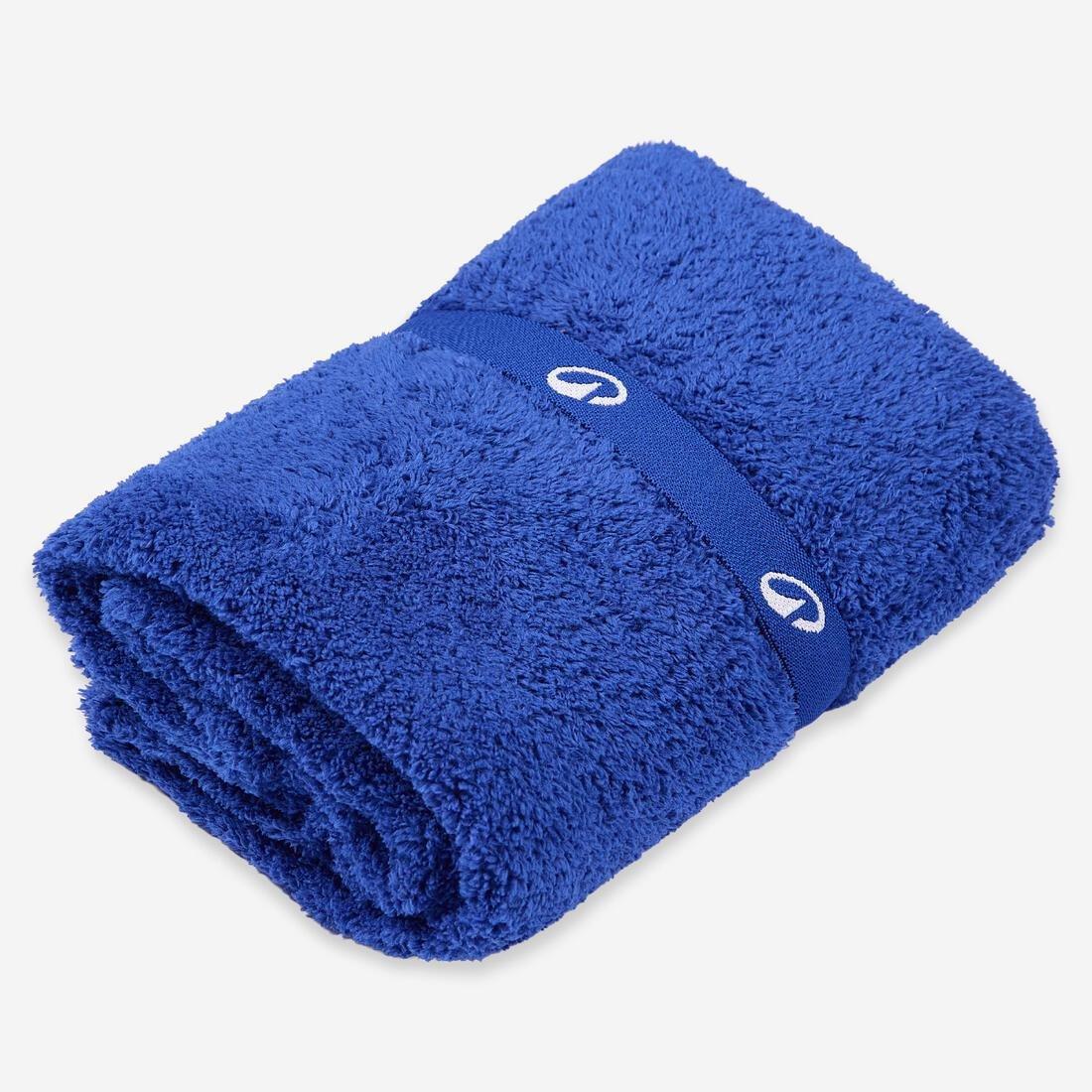 Ultra-Soft Microfibre Towel Size L 80 x 130 cm, Blue, No Color, large image number 8