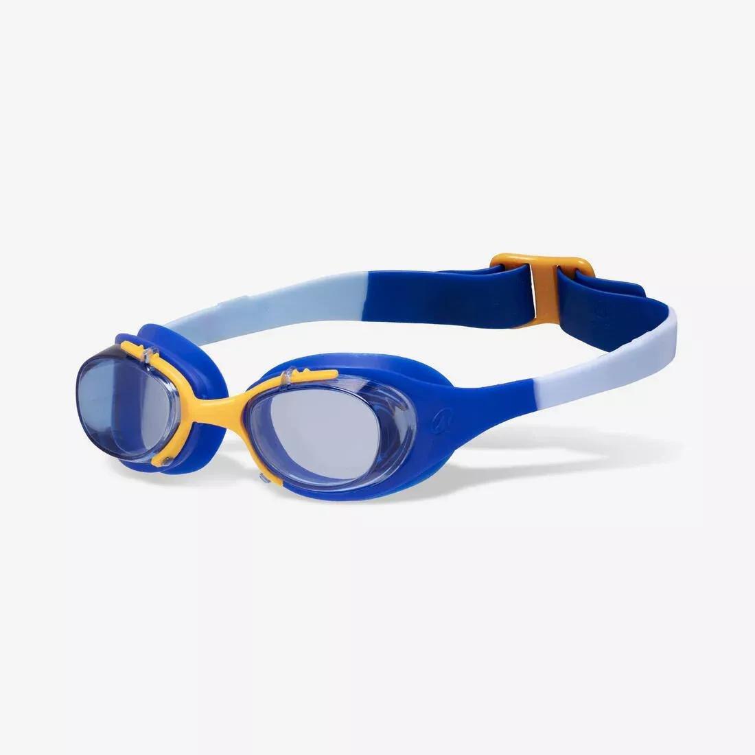 Kids Unisex Swimming Goggles - Xbase turquoise tinted, Orange, No Color, large image number 2