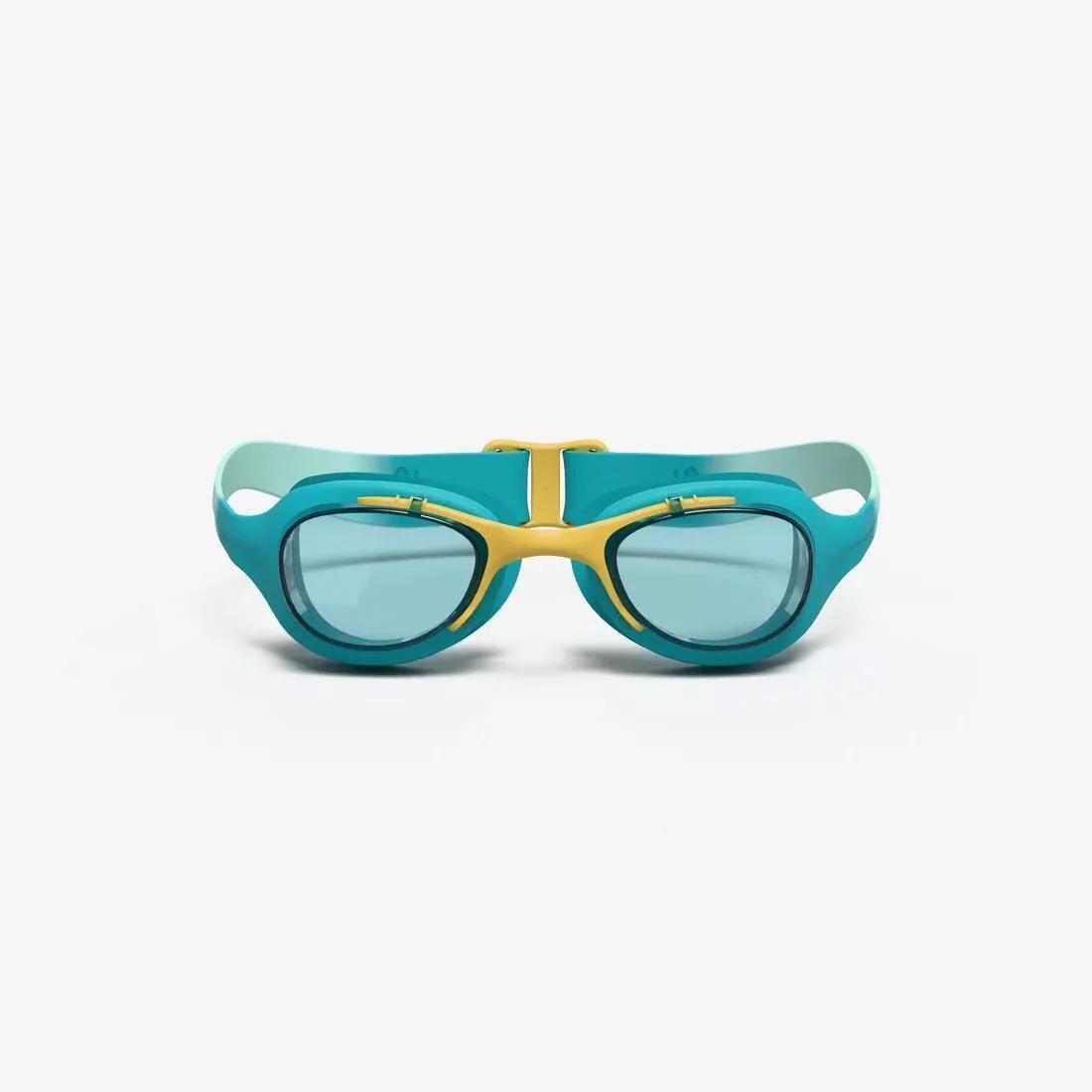 Kids Unisex Swimming Goggles - Xbase turquoise tinted, Orange, No Color, large image number 4