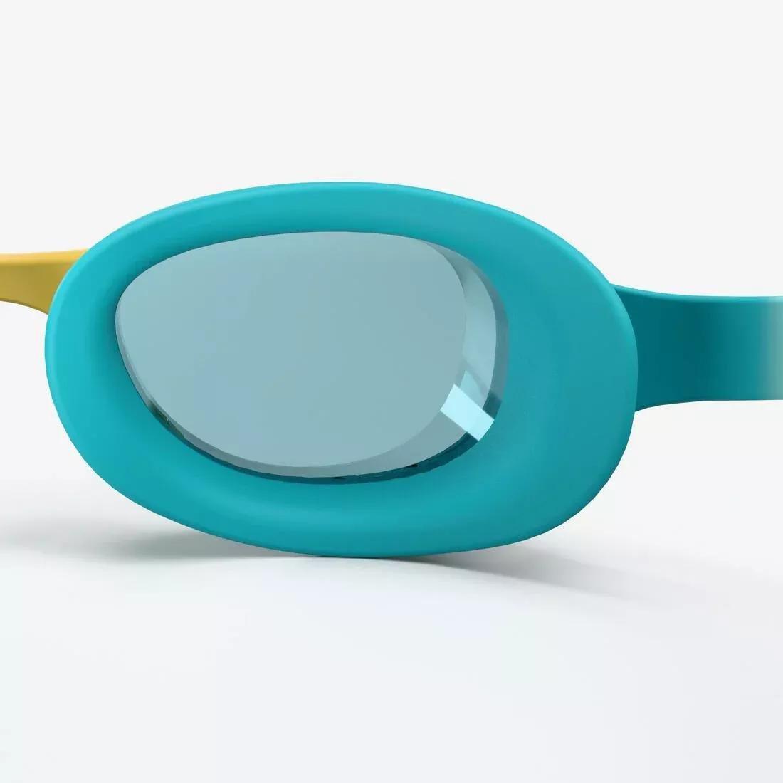 Kids Unisex Swimming Goggles - Xbase turquoise tinted, Orange, No Color, large image number 7