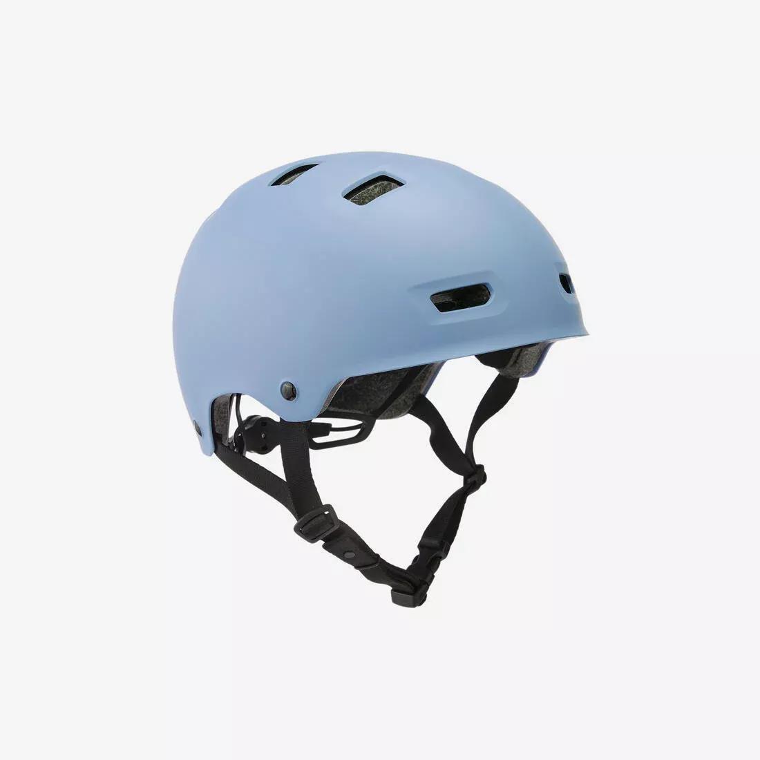 Inline Skating Skateboarding Scootering Helmet - MF500, Blue, No Color, medium