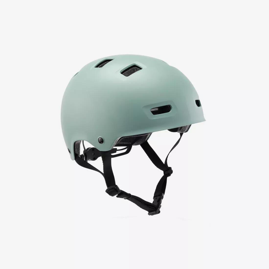 Inline Skating Skateboarding Scootering Helmet - MF500, Blue, No Color, medium