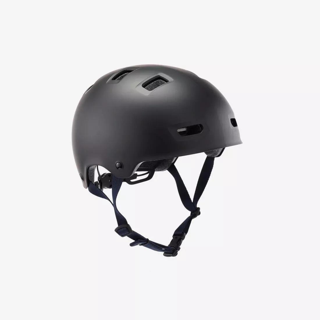 Inline Skating Skateboarding Scootering Helmet - MF500, Blue, No Color, medium