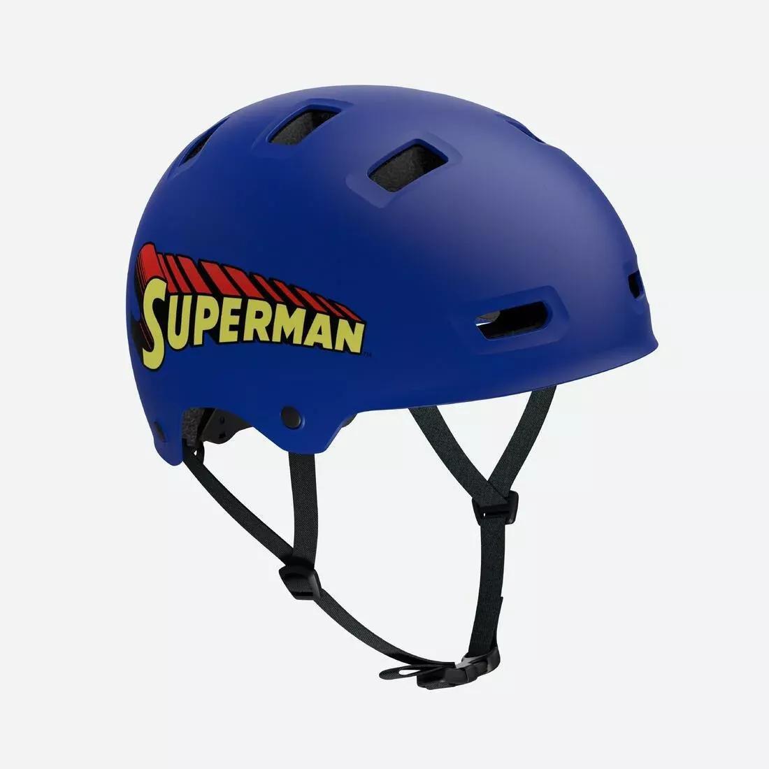 Inline Skating Skateboarding Scootering Helmet - MF500, Blue, No Color, large image number 3