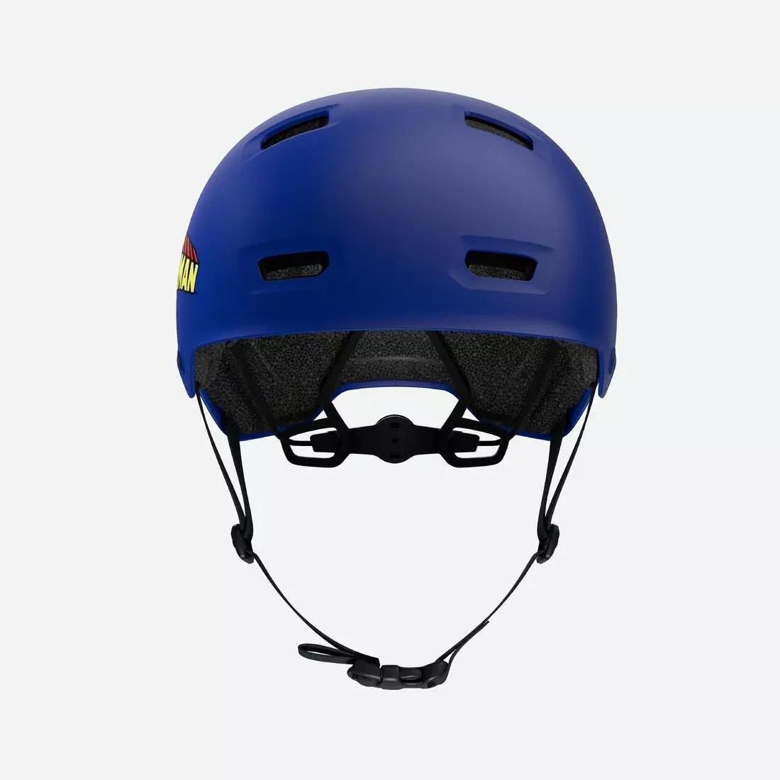 Inline Skating Skateboarding Scootering Helmet - MF500, Blue, No Color, large image number 6