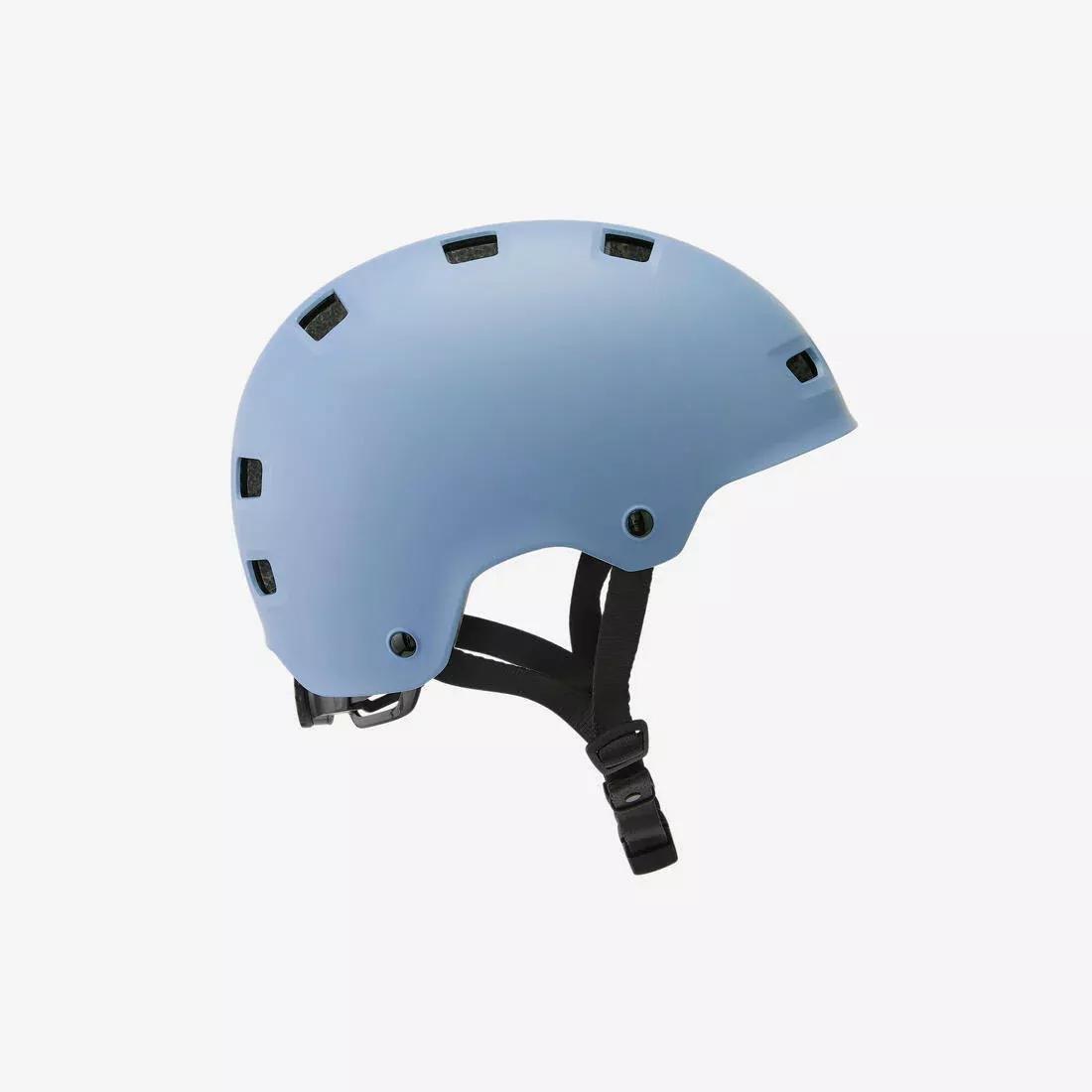 Inline Skating Skateboarding Scootering Helmet - MF500, Blue, No Color, large image number 9