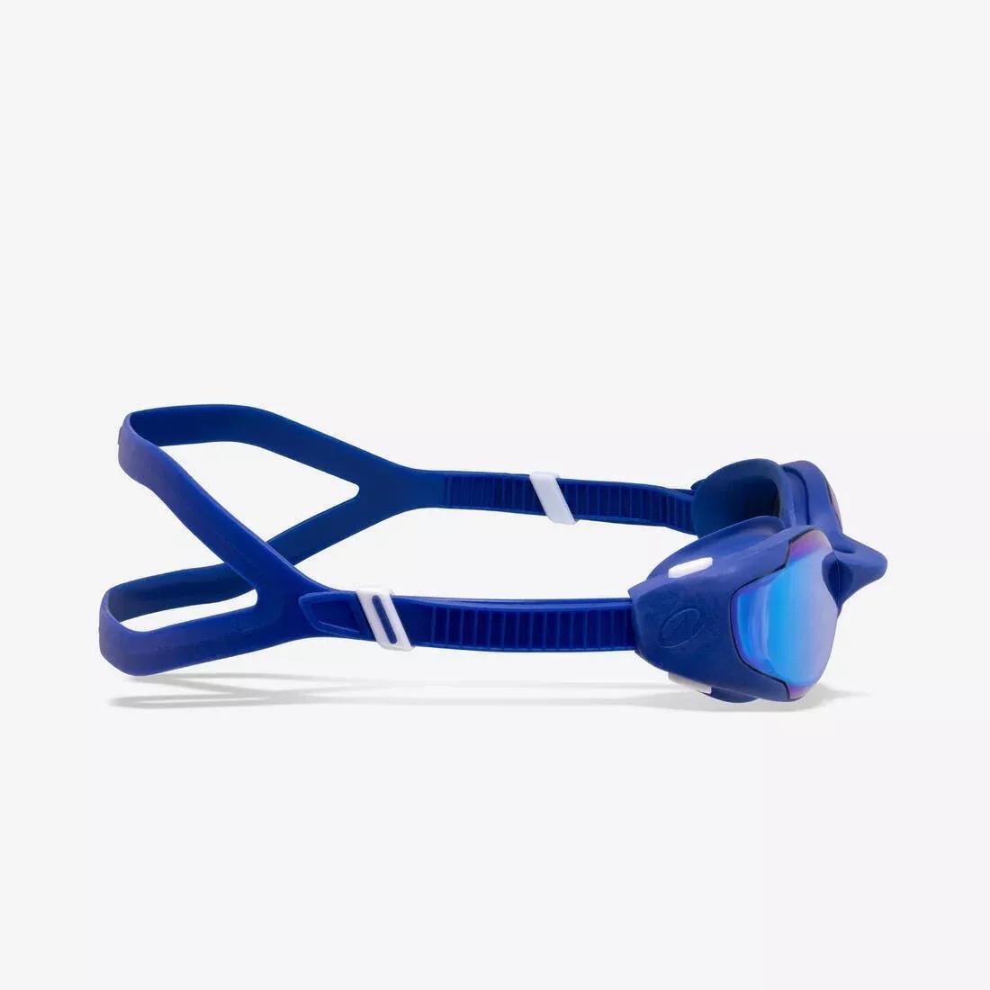 Swimming Goggles - Spirit Black Mirror - New Antifog Treatment, Blue, No Color, large image number 4