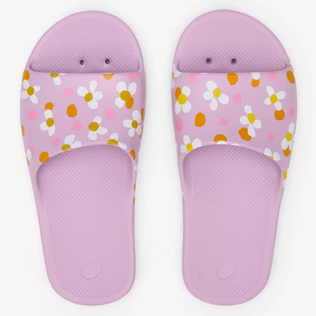 Kids Sandals Flip Flops - 500, Purple, No Color, large image number 3
