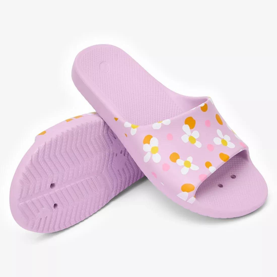 Kids Sandals Flip Flops - 500, Purple, No Color, large image number 4