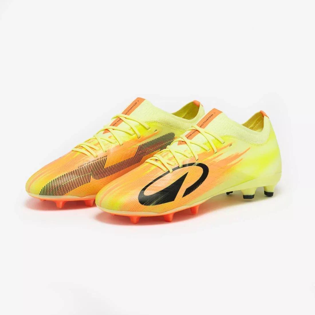 Adult Football Boots CLR 7 Elite FG Meteor, Yellow, No Color, medium