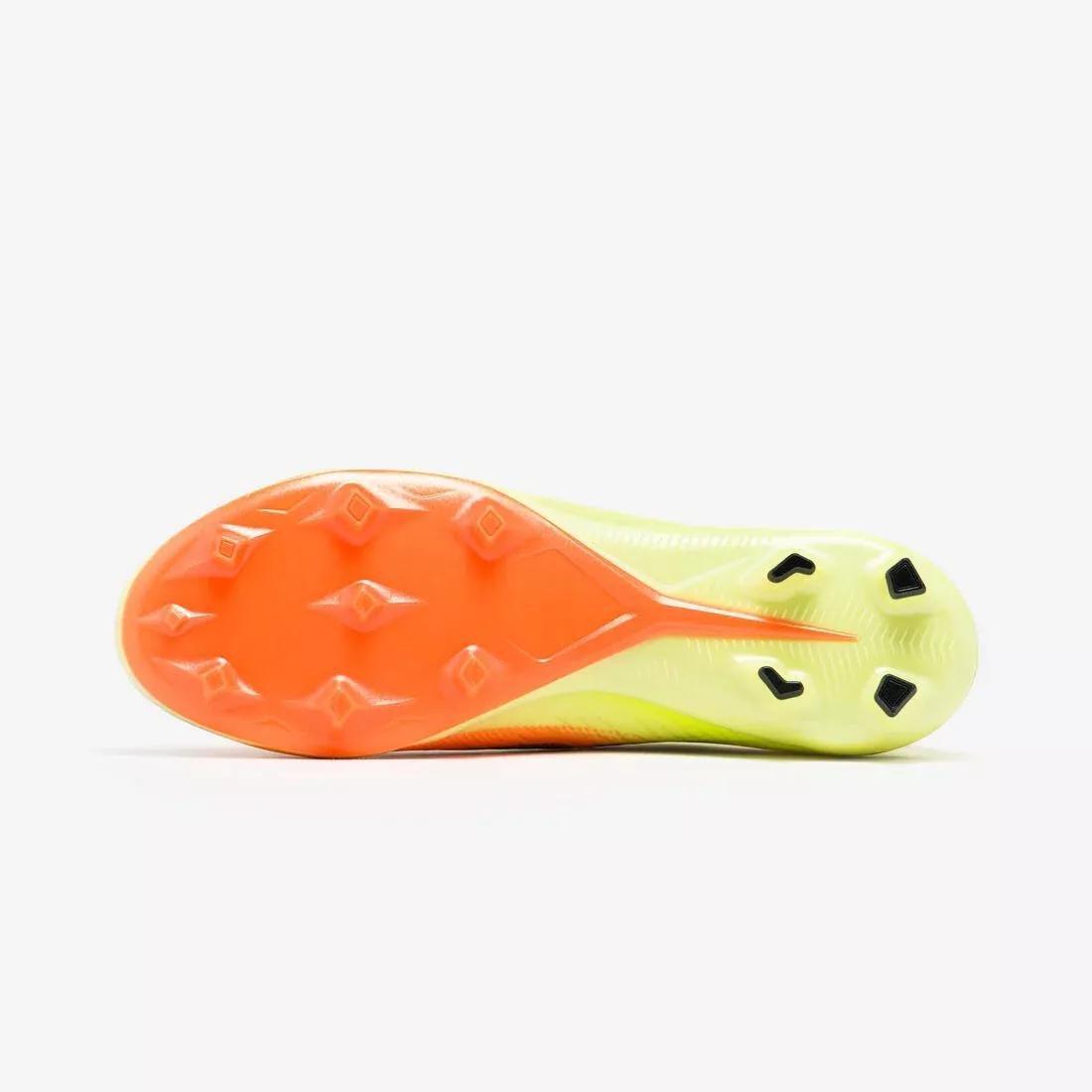 Adult Football Boots CLR 7 Elite FG Meteor, Yellow, No Color, large image number 6