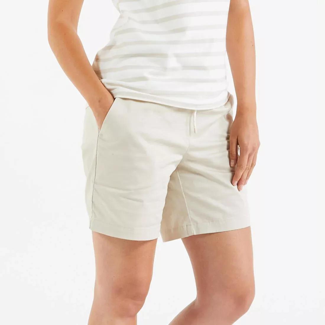 Women Sailing Shorts Sailing 100, Blue, No Color, large image number 4