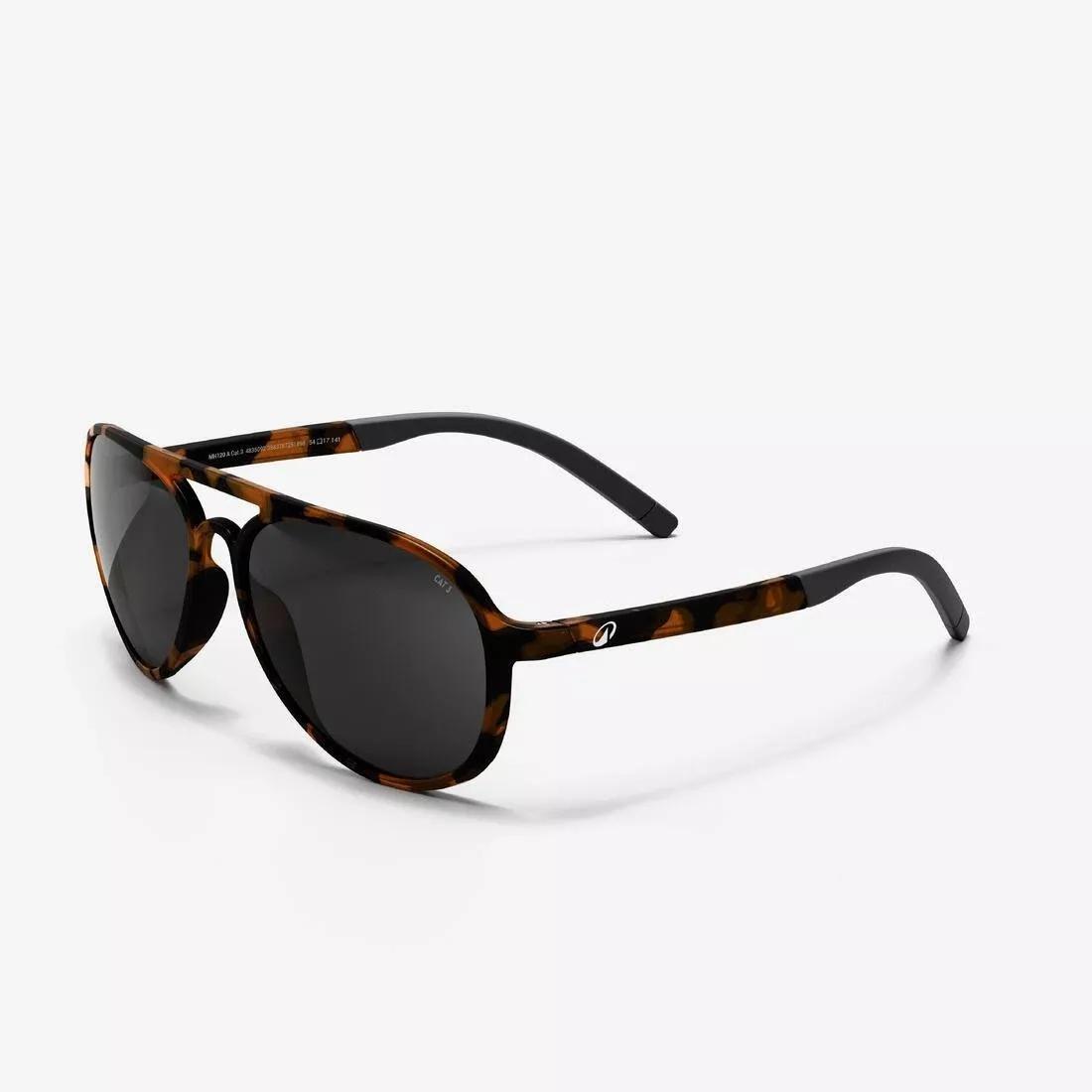 Adults Hiking Sunglasses - MH120A - Category 3, Beige, No Color, large image number 1