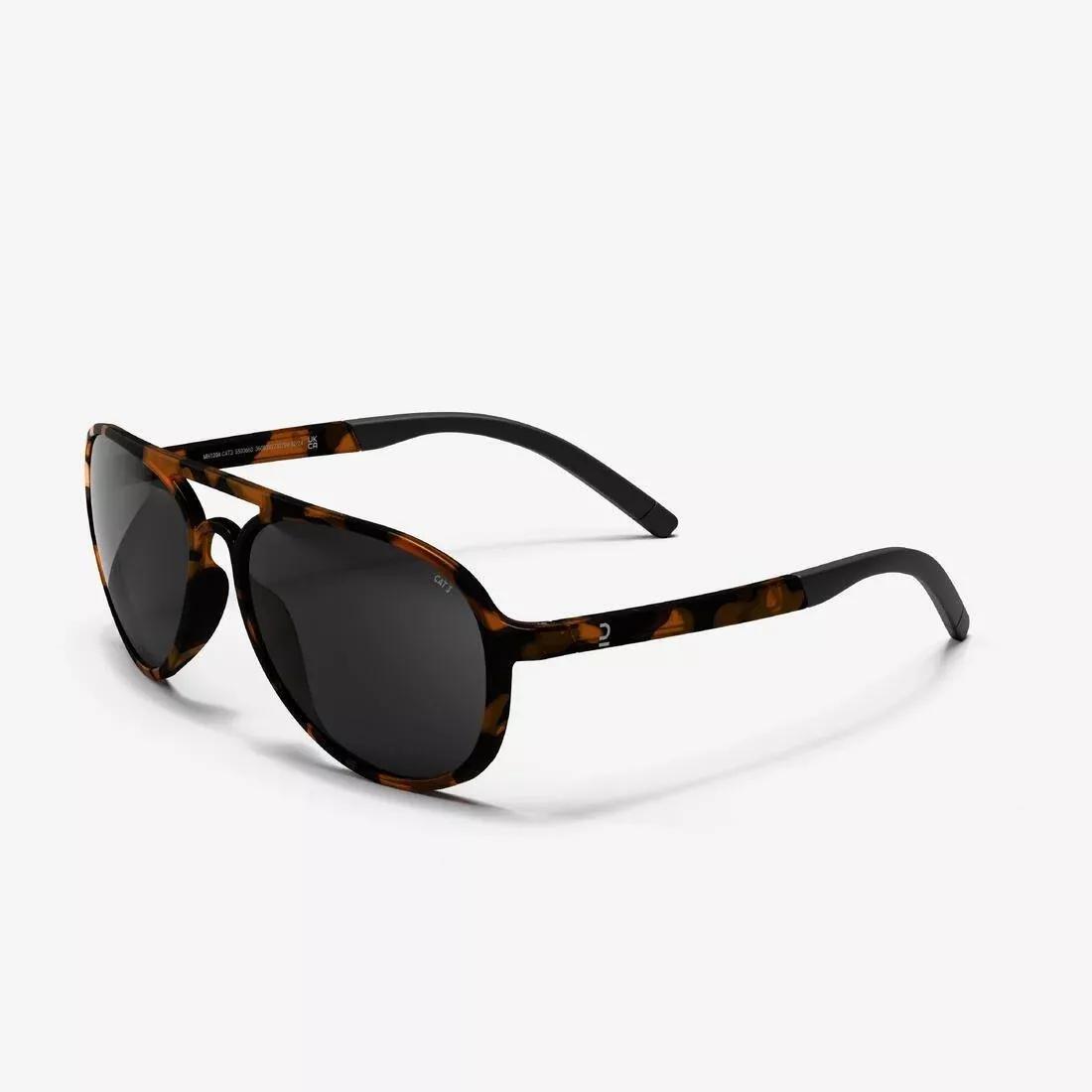 Adults Hiking Sunglasses - MH120A - Category 3, Beige, No Color, large image number 2