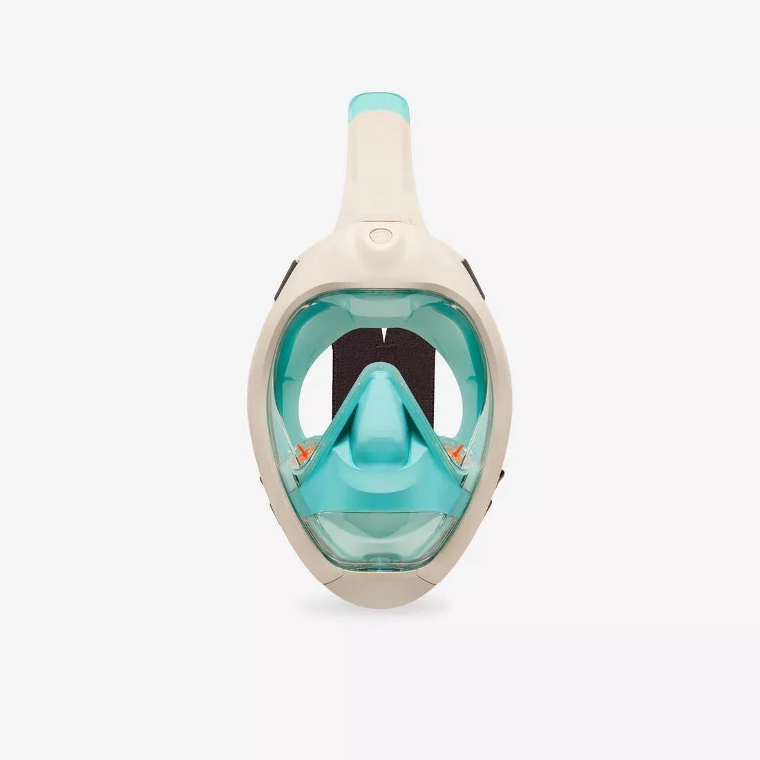 Underwater Snorkelling Mask - Easybreath 900, Black, No Color, large image number 6