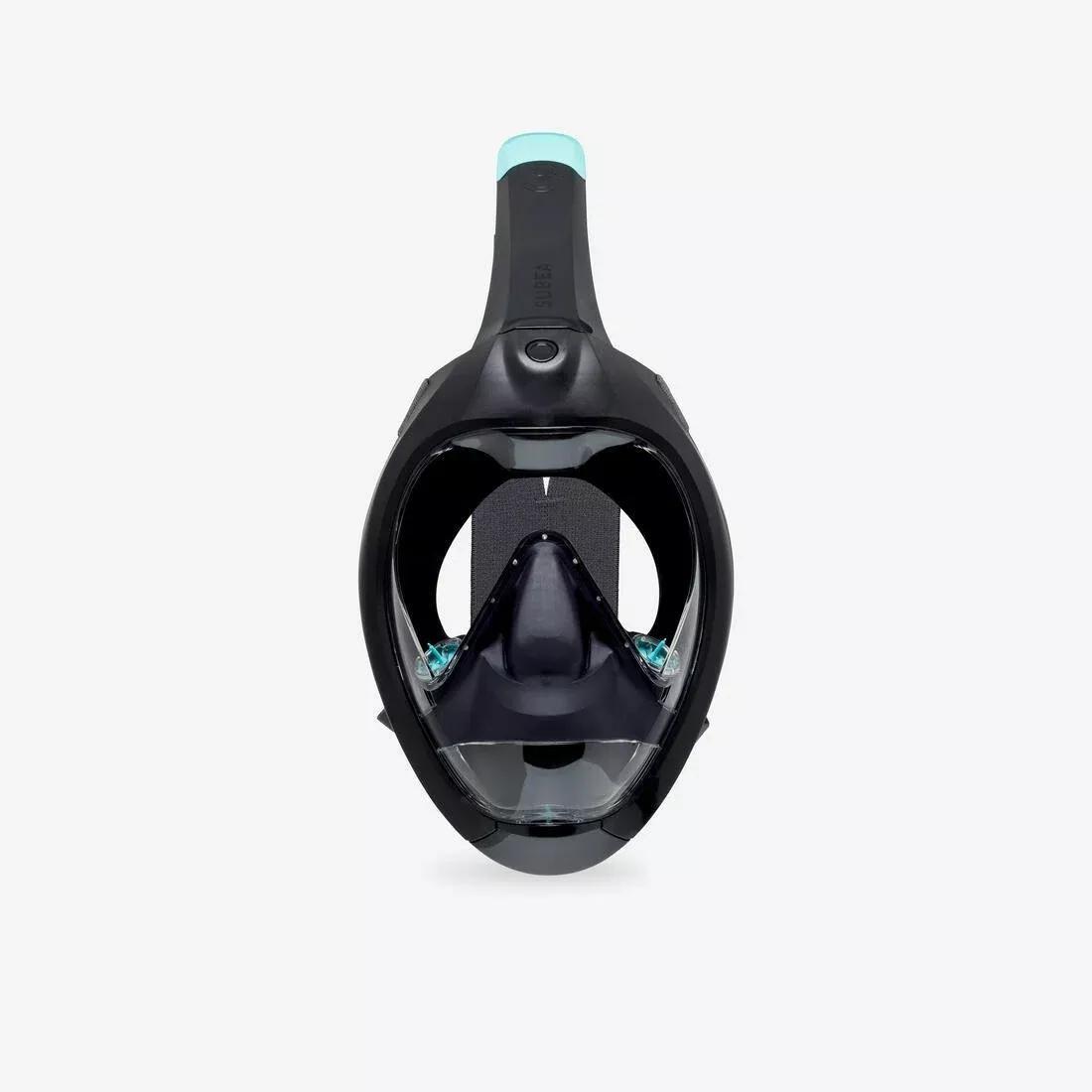 Underwater Snorkelling Mask - Easybreath 900, Black, No Color, large image number 8