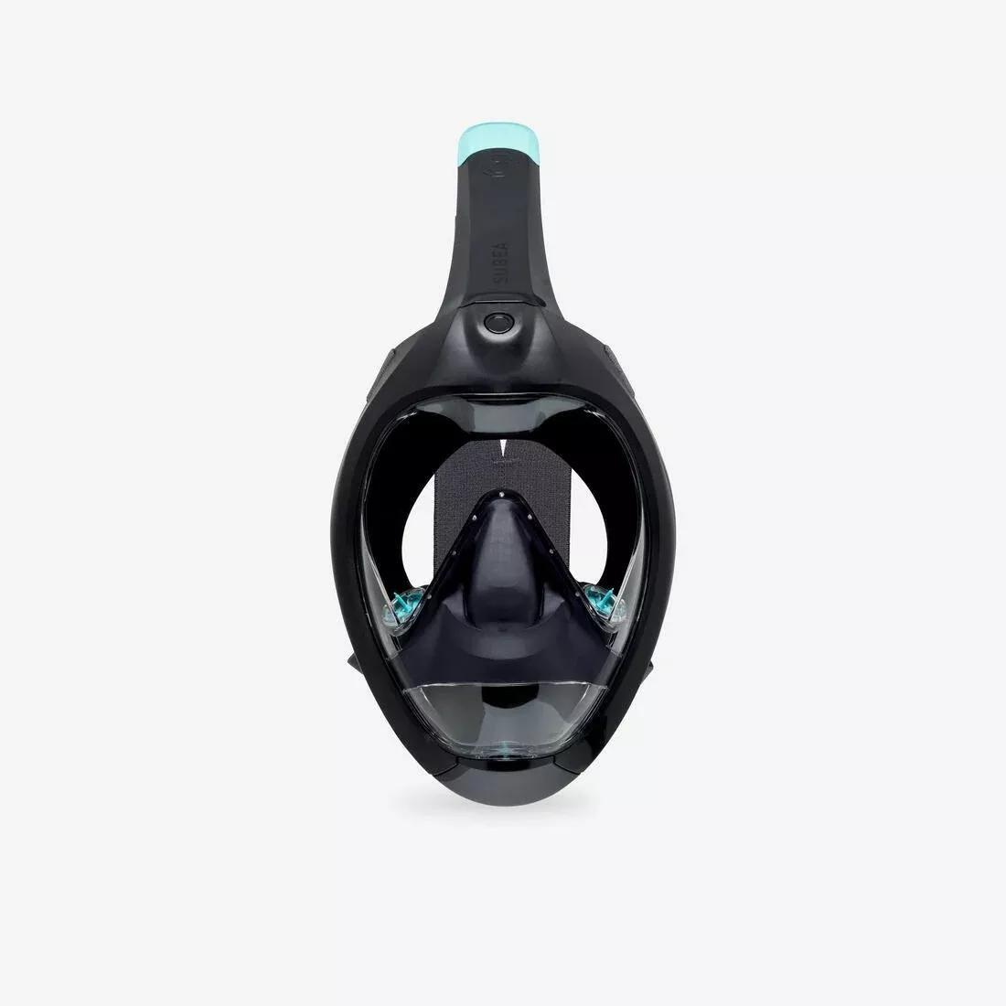 Underwater Snorkelling Mask - Easybreath 900, Black, No Color, large image number 9