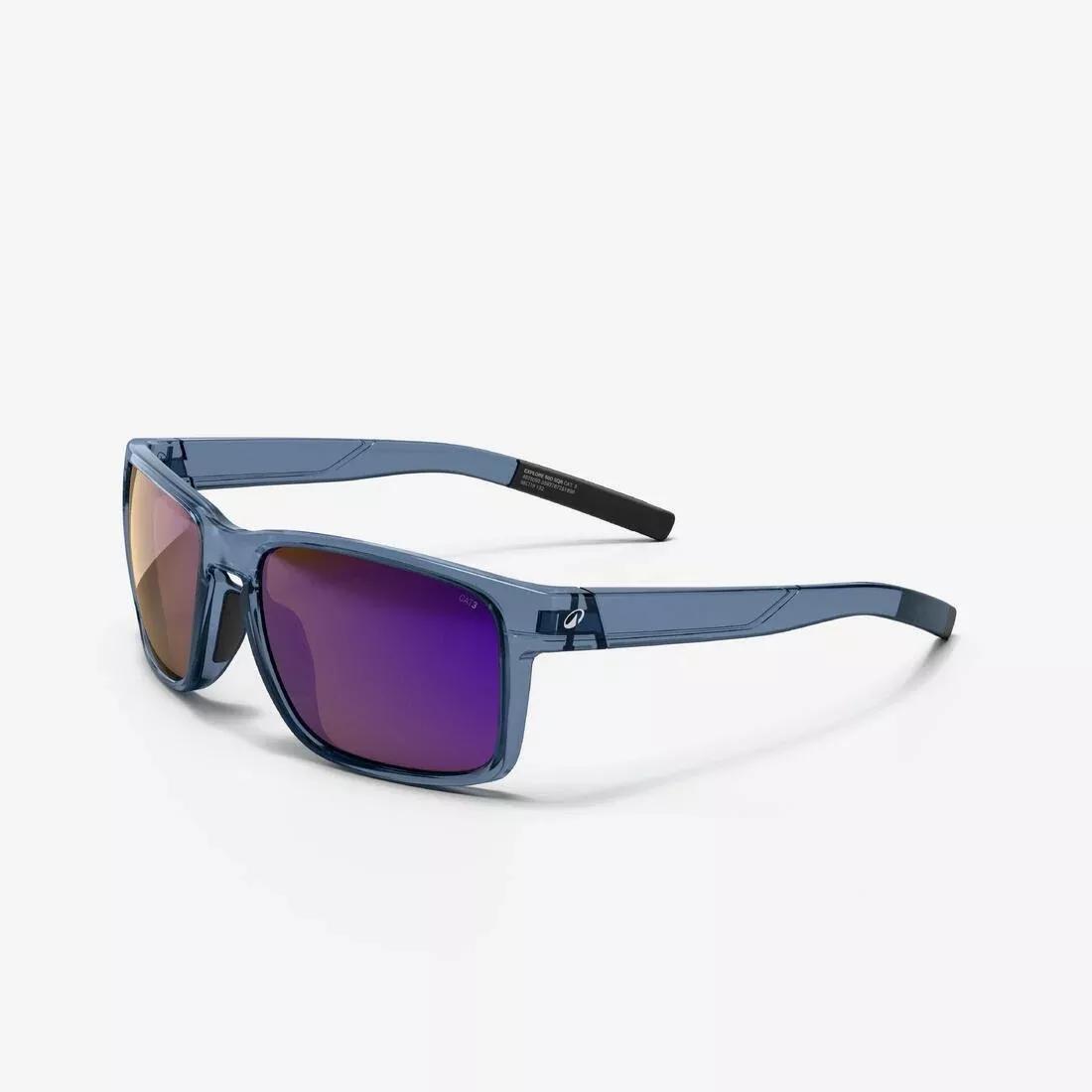 Category 3 Sunglasses - Explore 500 SQR, Blue, No Color, medium