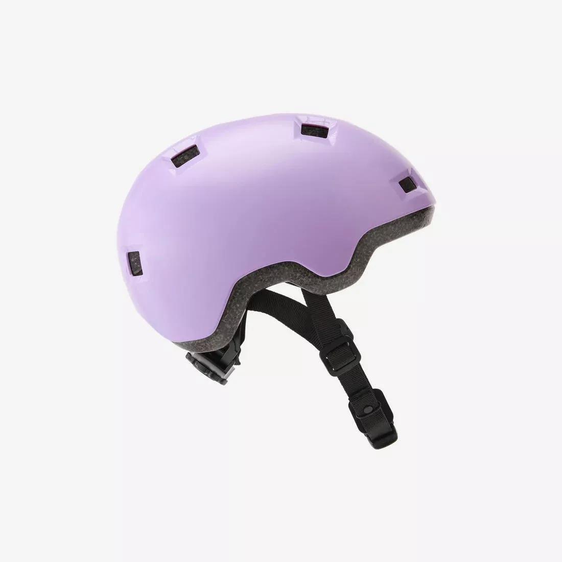 Kids Unisex Inline Skating Skateboard Scooter Bike Helmet - B100, Purple, No Color, medium