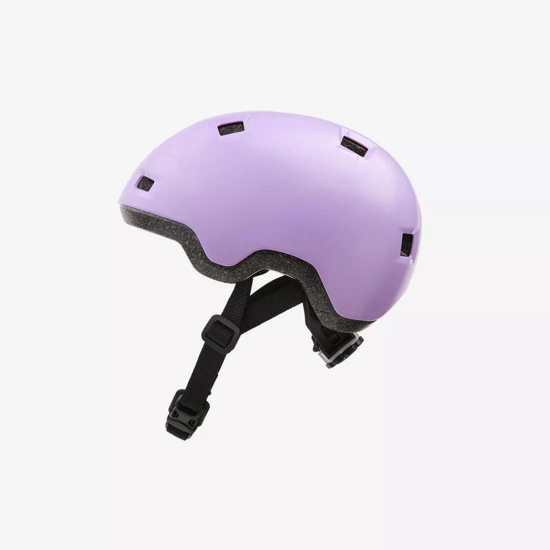 Kids Unisex Inline Skating Skateboard Scooter Bike Helmet - B100, Purple, No Color, large image number 2