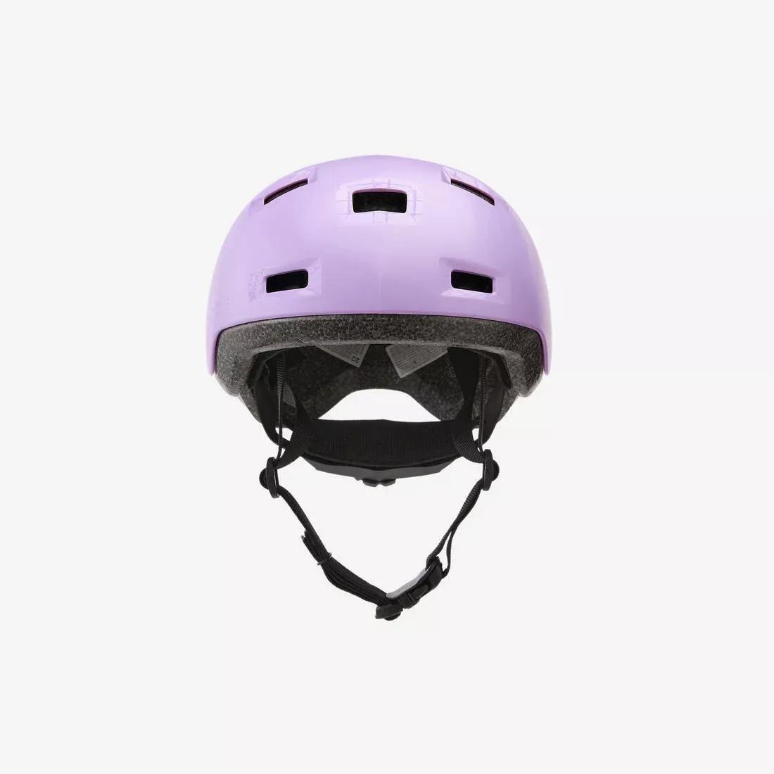 Kids Unisex Inline Skating Skateboard Scooter Bike Helmet - B100, Purple, No Color, large image number 4