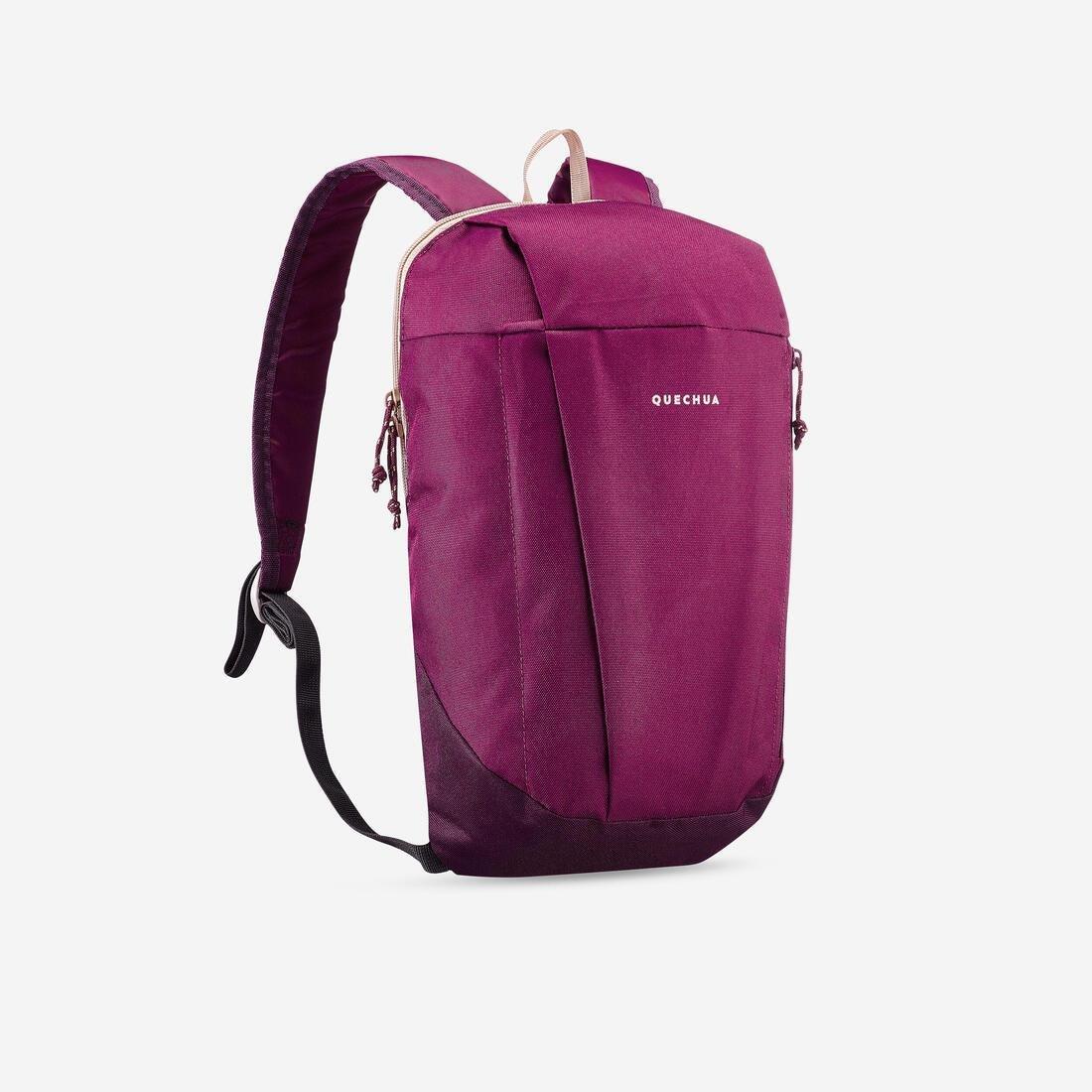 Hiking Backpack 10 L - Arpenaz 50, Beige, No Color, large image number 3