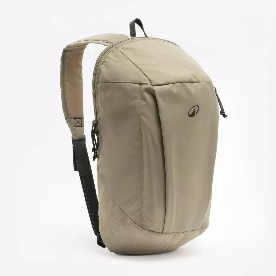 Hiking Backpack 10 L - Arpenaz 50, Beige, No Color, large image number 6