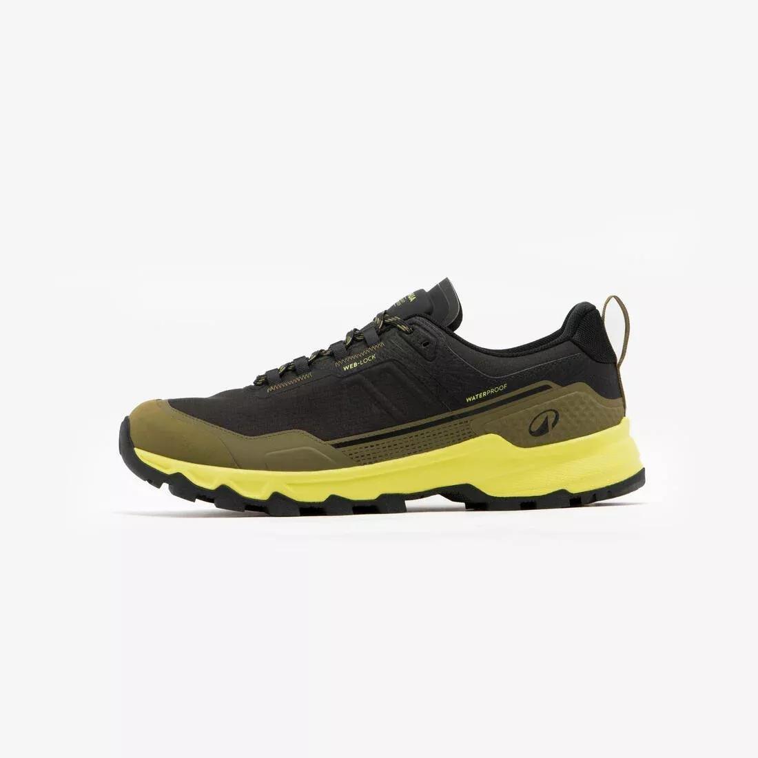 Men Waterproof Hiking Boots - MH500 Light, Yellow, No Color, large image number 0