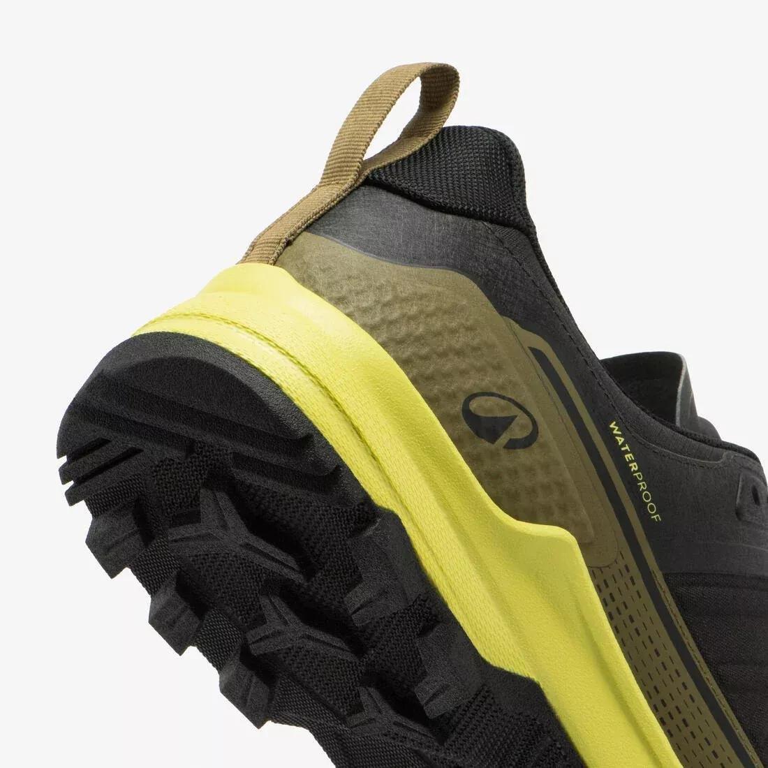 Men Waterproof Hiking Boots - MH500 Light, Yellow, No Color, large image number 6