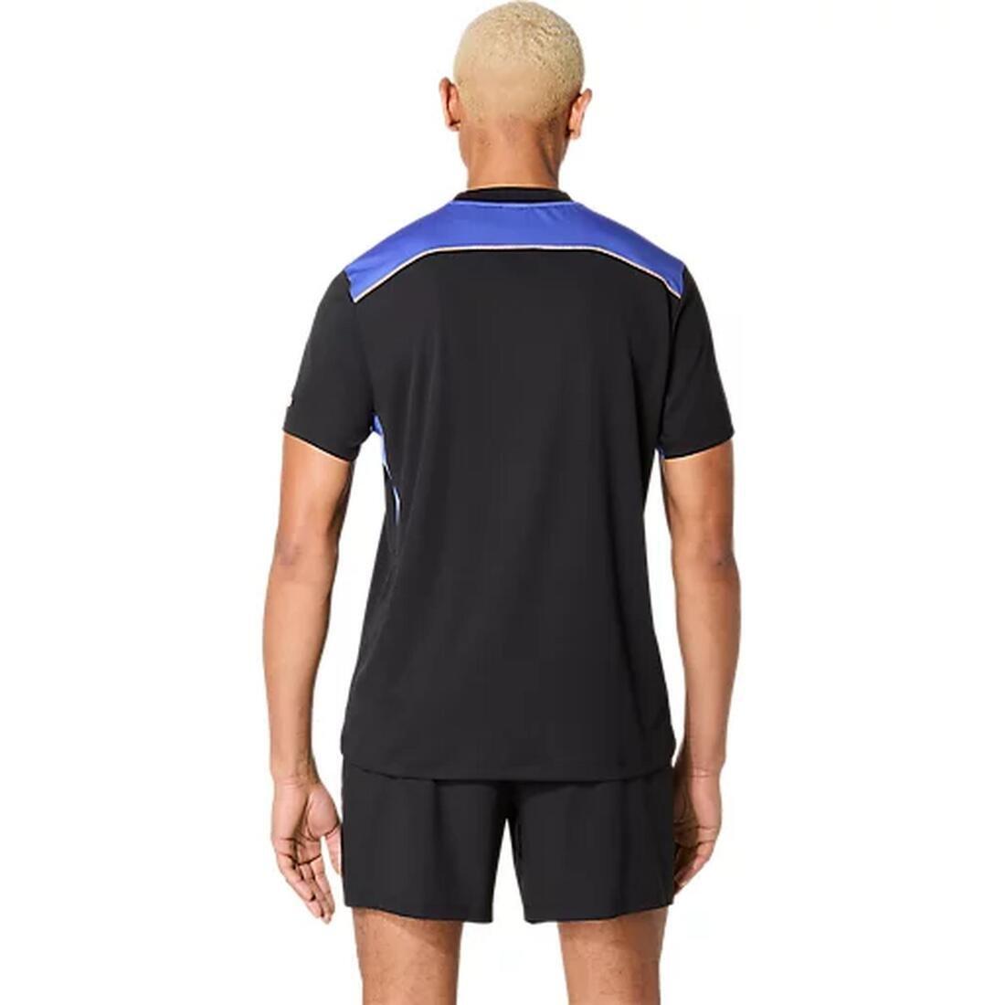Padel Court Short Sleeve Top - Performance, Black, No Color, large image number 1