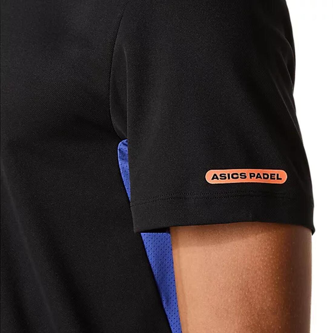 Padel Court Short Sleeve Top - Performance, Black, No Color, large image number 4