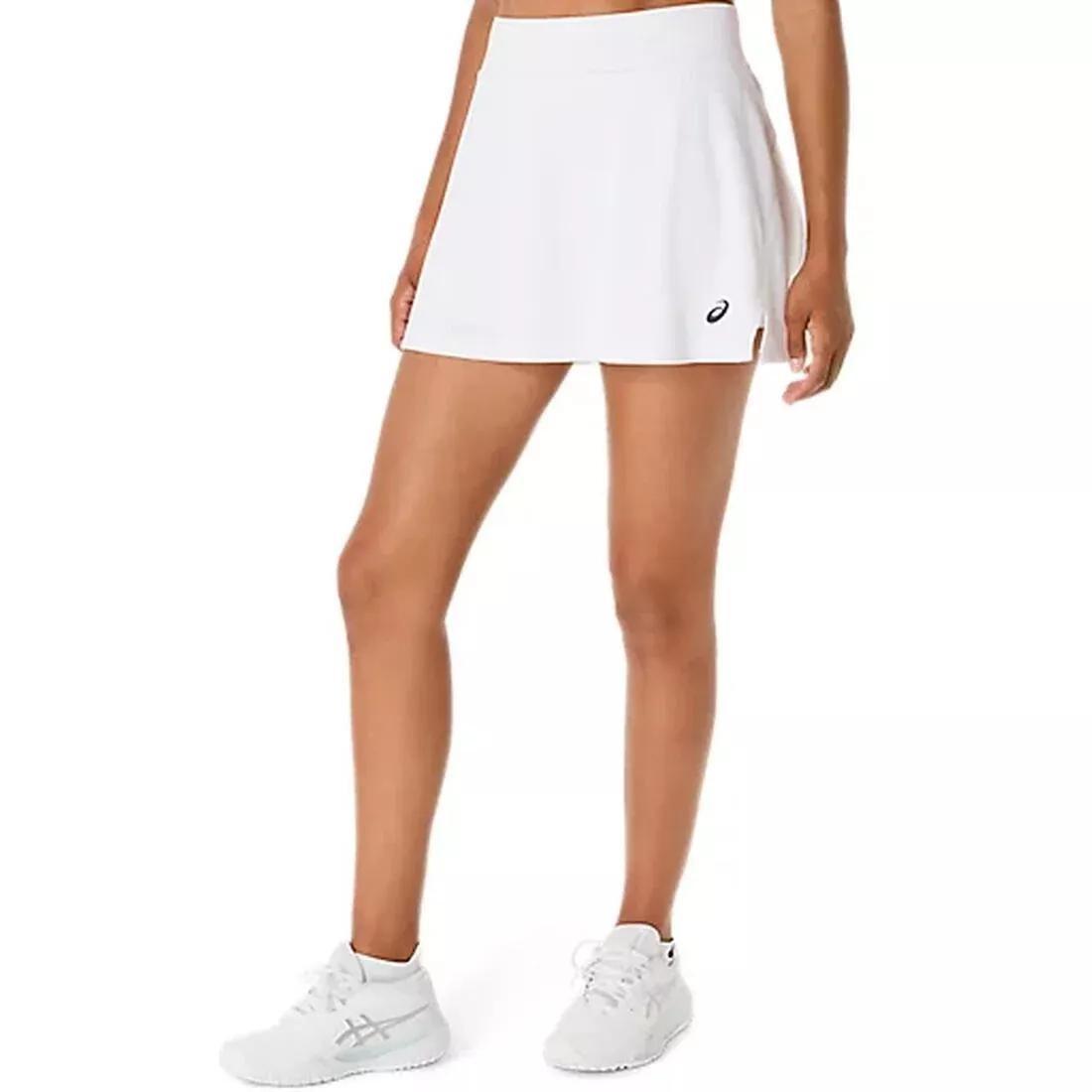 COURT SKIRT, White, No Color, large image number 0