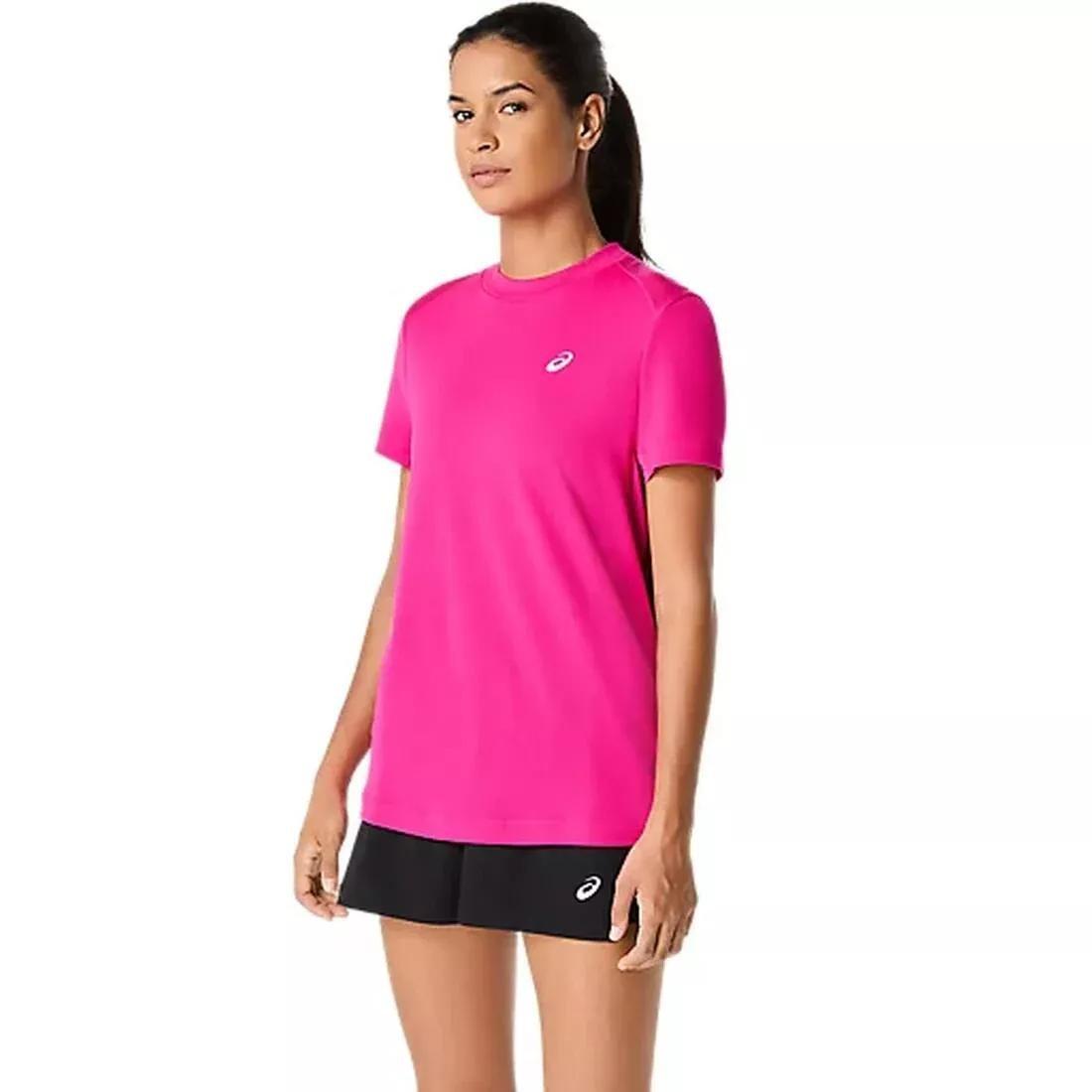 Court Short Sleeve Top, Pink, No Color, large image number 3