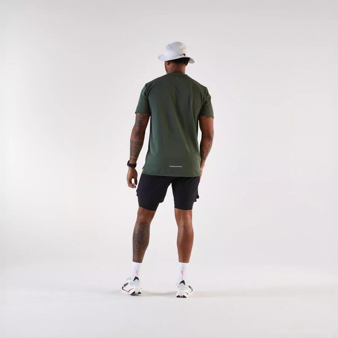 Ultralight Trail Running Sunhat - KIPRUN, Grey, No Color, large image number 4